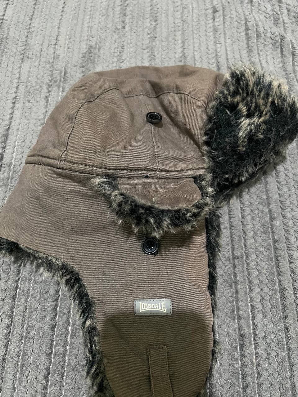Hysteric Glamour × If Six Was Nine × Vintage Vintage Y2K Lonsdale Active Ushanka Opium Black Fur Faux Ava Size ONE SIZE - 11 Thumbnail