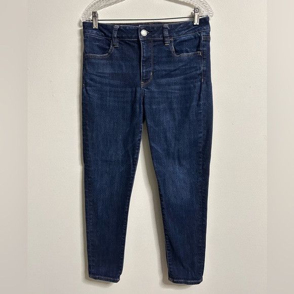American Eagle Outfitters American Eagle Next Level Stretch High Rise Jeggings Size 32" / US 10 / IT 46 - 1 Thumbnail