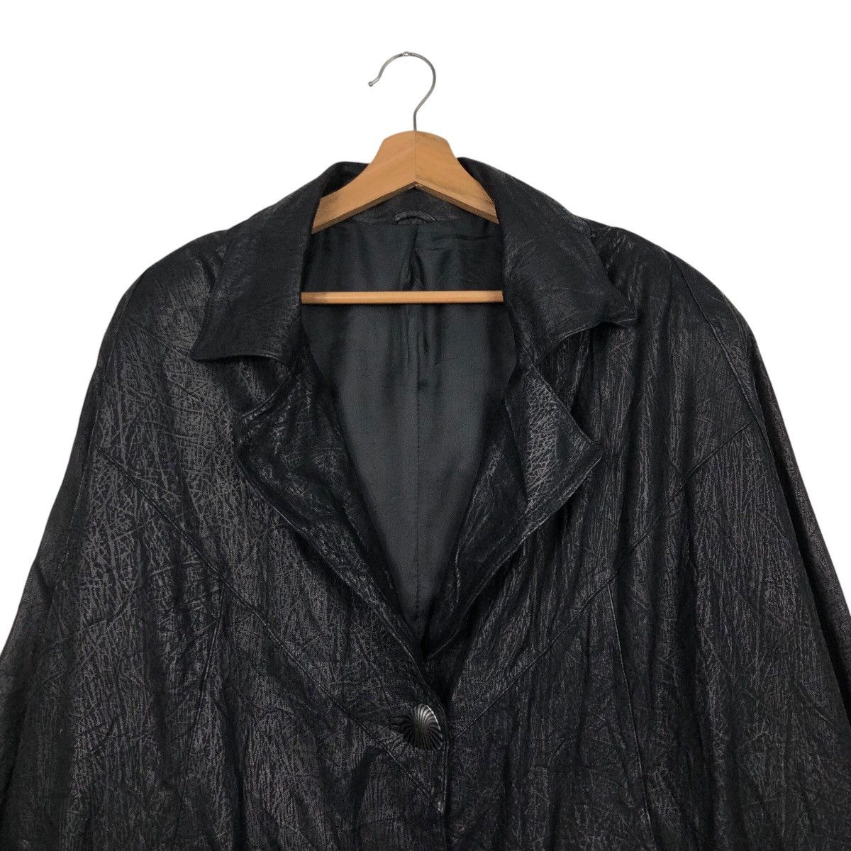Japanese Brand 📌Vintage Bomber Leather Jacket Florence Italy Issey Miyake Size US M / EU 48-50 / 2 - 4 Thumbnail