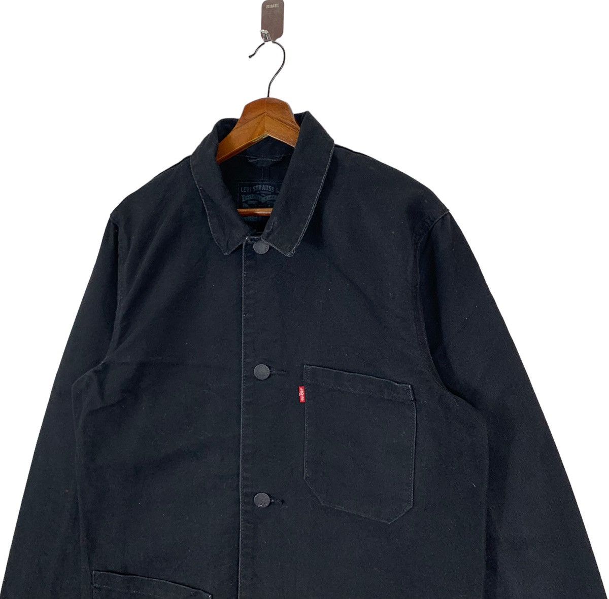 Levi's VINTAGE LEVIS DENIM WORKERS CHORE JACKET Size US M / EU 48-50 / 2 - 3 Thumbnail