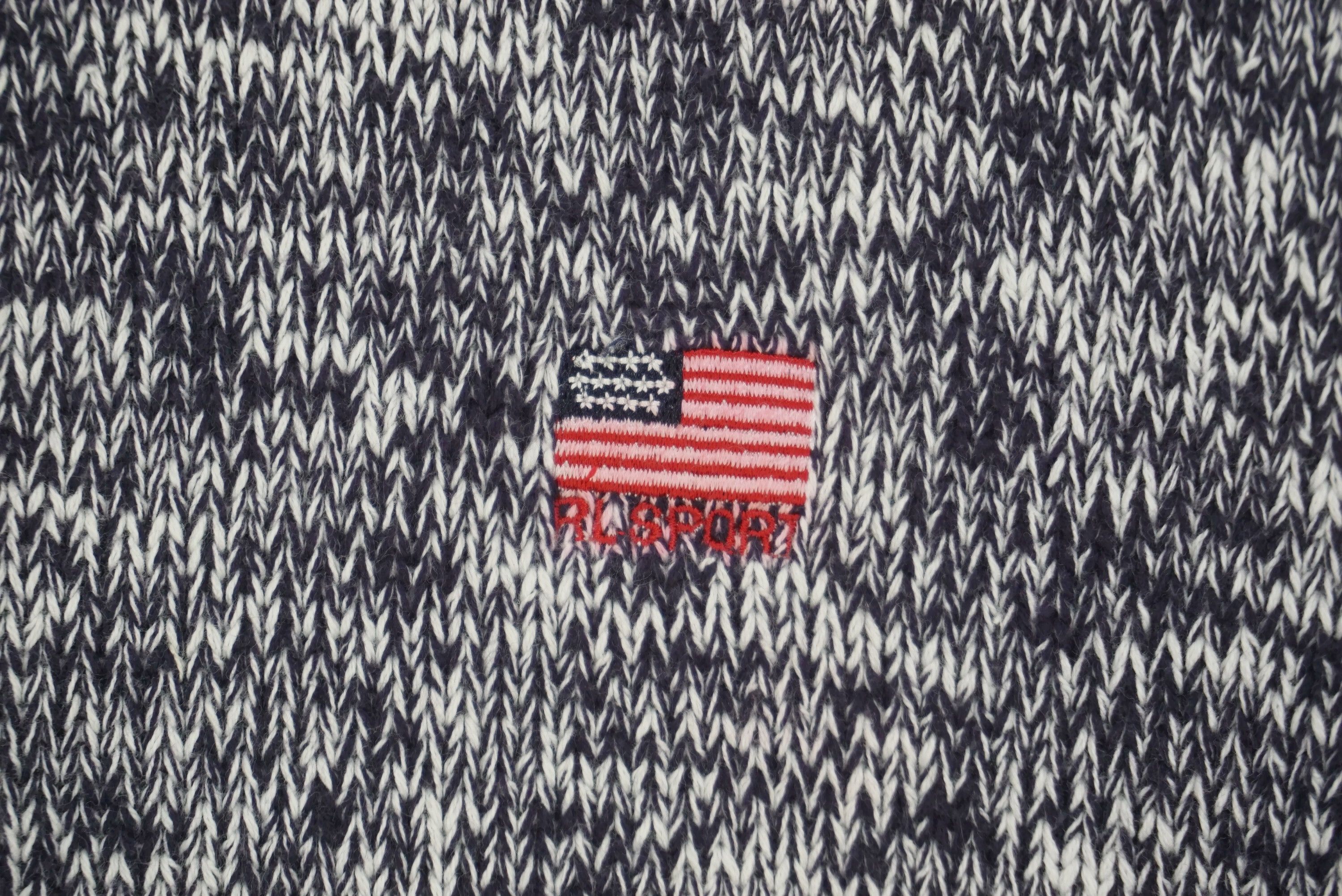 Polo Ralph Lauren Vintage Polo Sport Boxy Sweater Knitwear Pullover Size US L / EU 52-54 / 3 - 4 Thumbnail