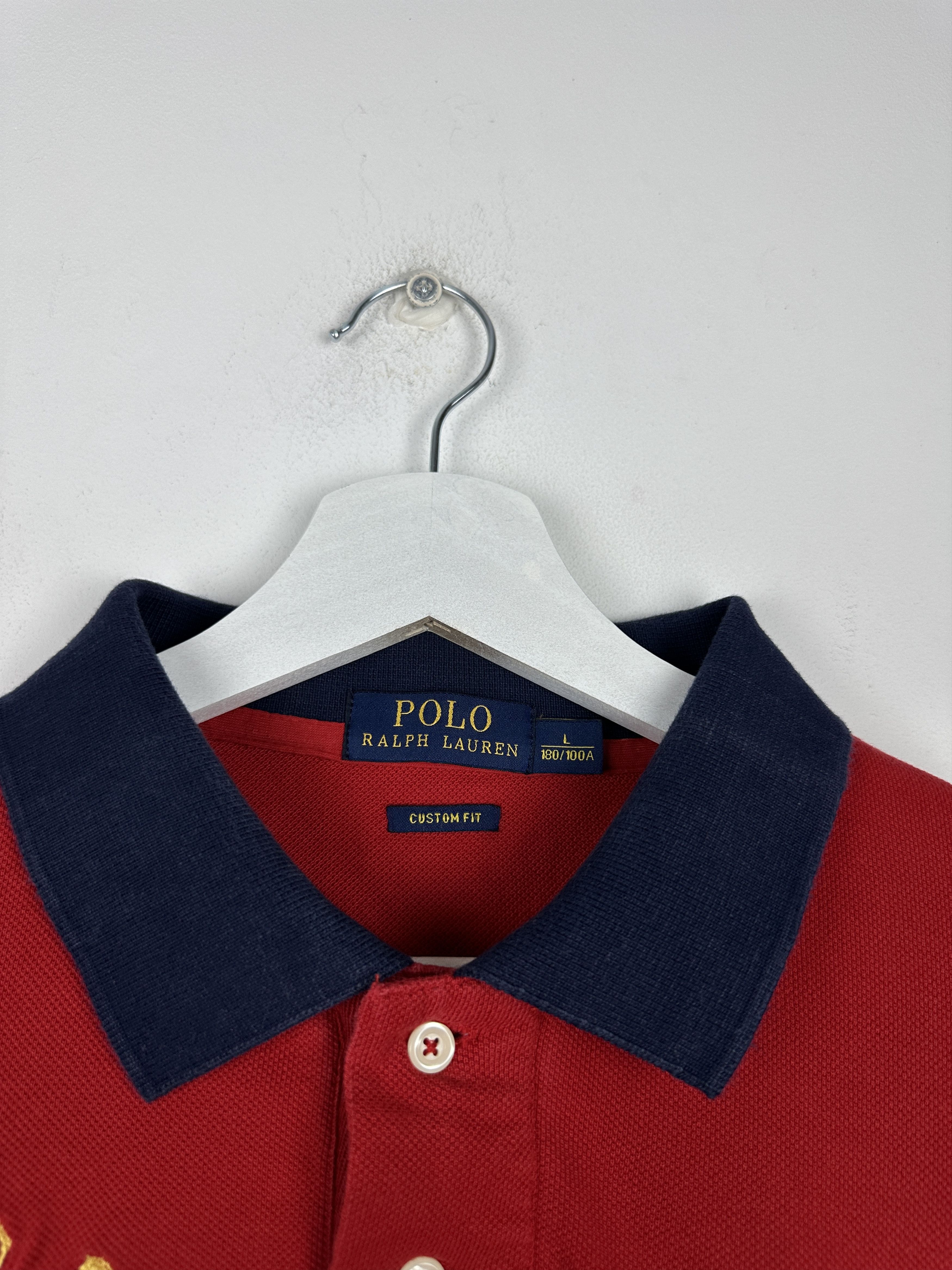 Polo Ralph Lauren Ralph Lauren Big Logo Polo T Shirt Tee Chief Keef USA Bear Size US L / EU 52-54 / 3 - 8 Thumbnail