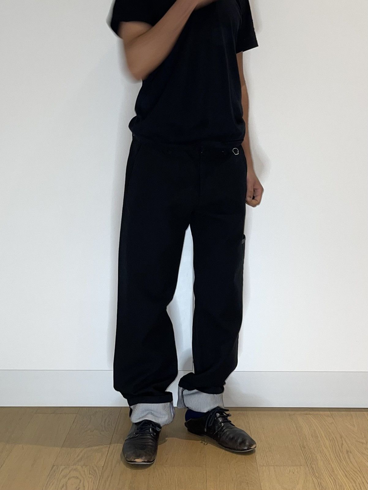 Undercover Undercover SS08 Summer Madness Black Straight Fit Trousers Size US 31 - 8 Thumbnail