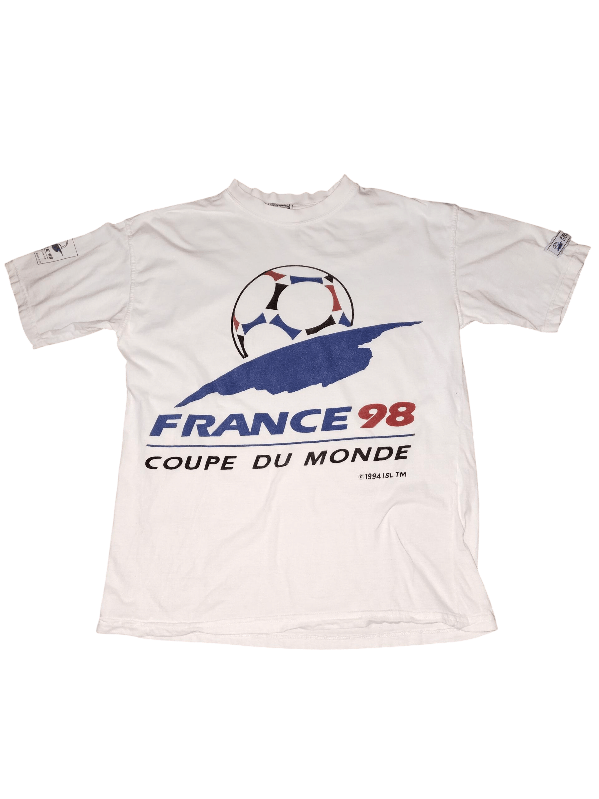 Vintage Vintage FRANCE WORLD CUP 1998 Size US M / EU 48-50 / 2 - 1 Thumbnail