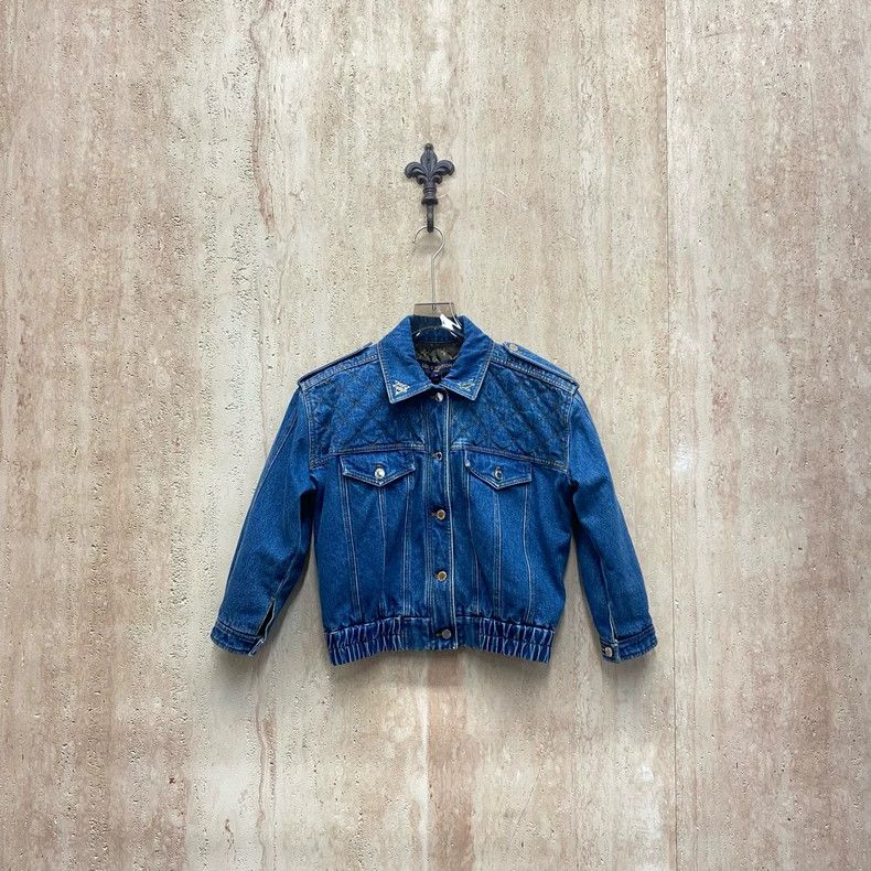 Louis Vuitton Louis Vuitton Washed blue full print thin cotton denim jac Size XS / US 0-2 / IT 36-38 - 1 Thumbnail
