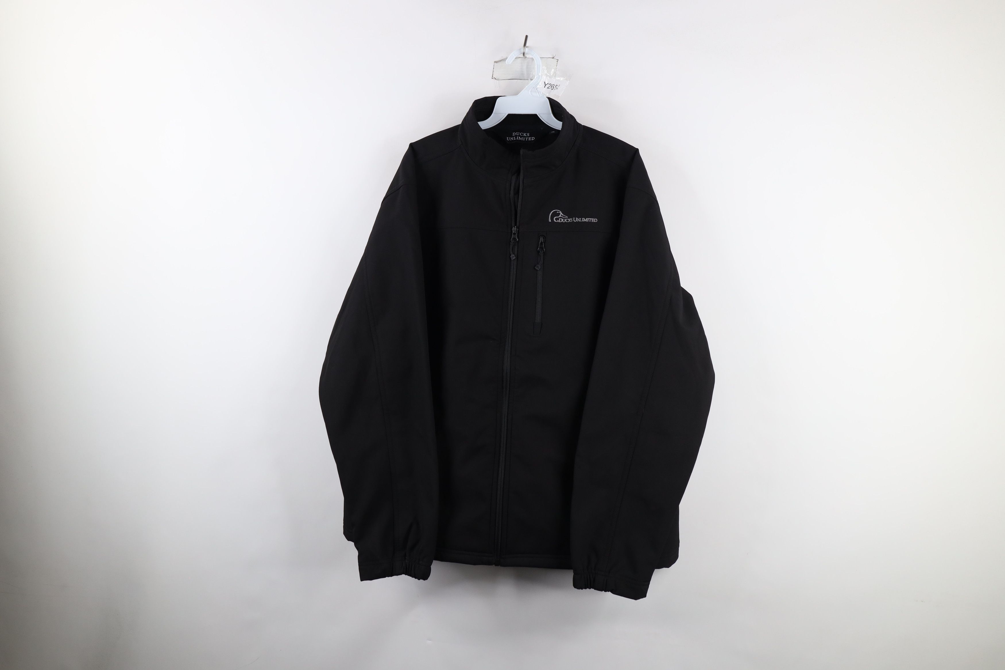 Vintage Vintage Ducks Unlimited Fleece Lined Softshell Jacket Black Size US XL / EU 56 / 4 - 1 Thumbnail
