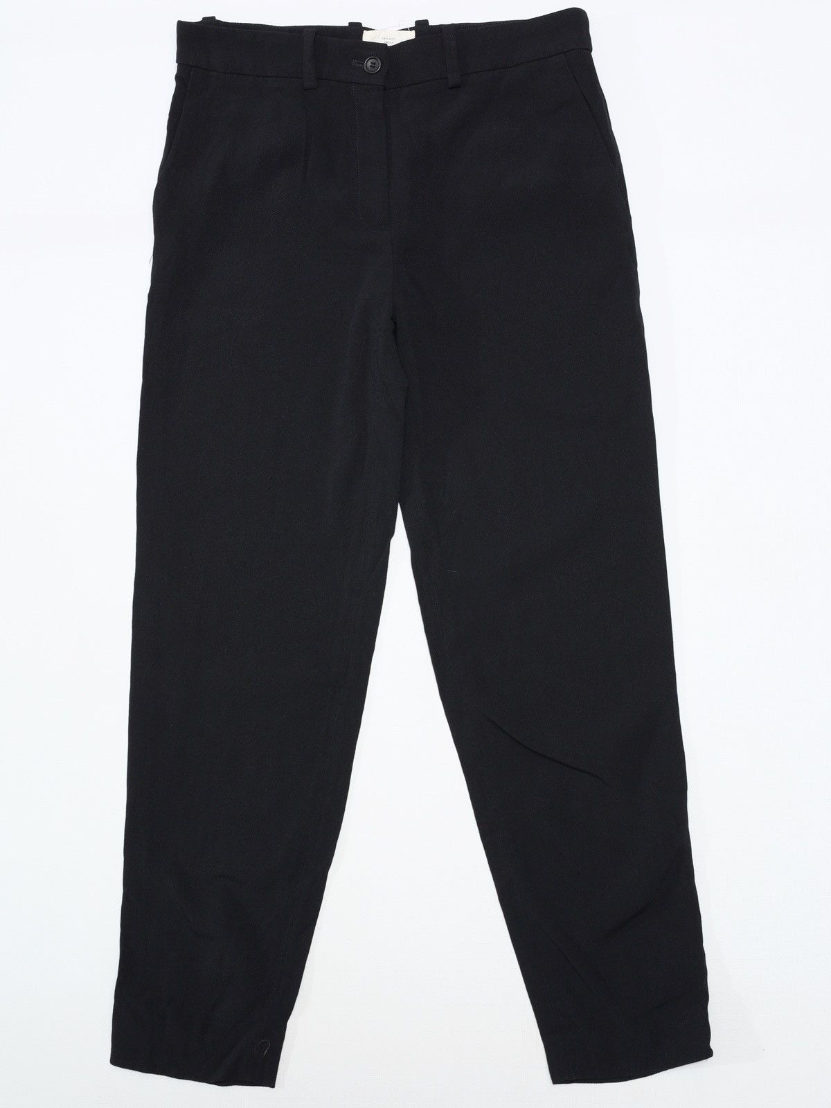 Sezane Sezane Cotton Viscose Black Pants Trousers Size 25" / US 0 / IT 36 - 1 Thumbnail