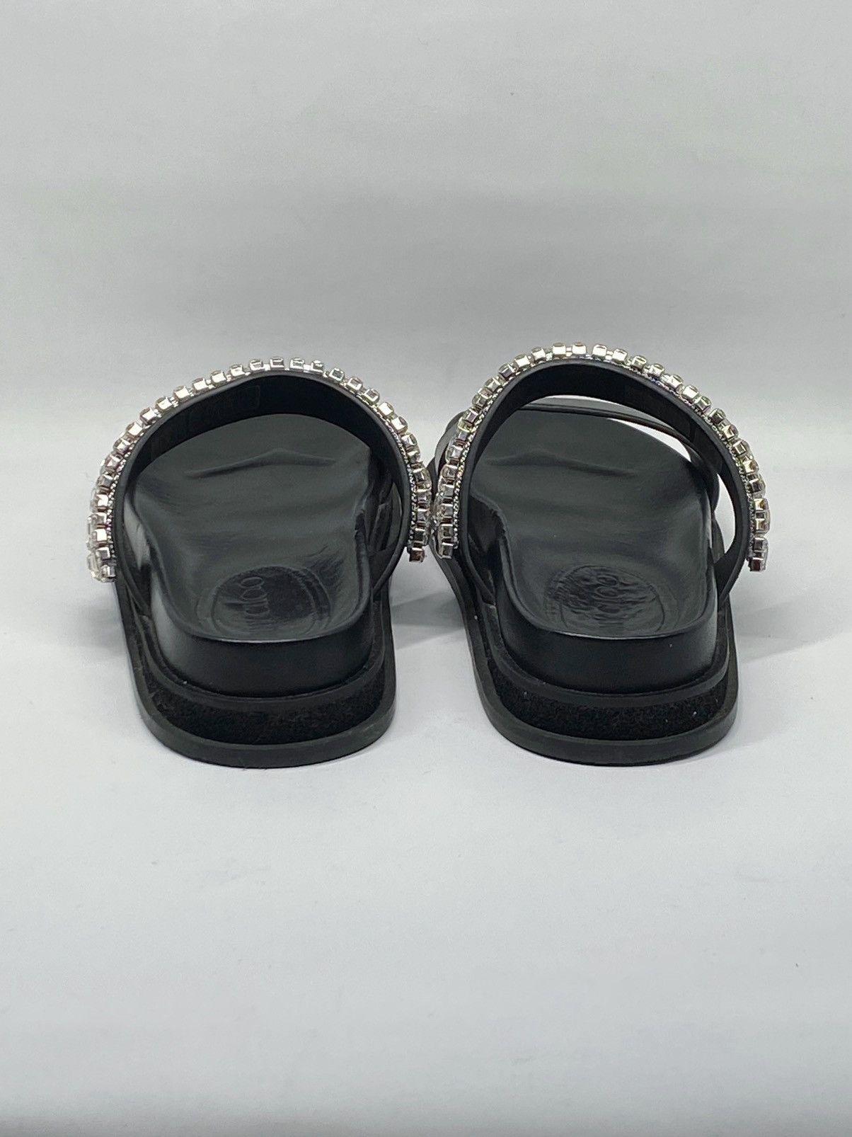 Jimmy Choo Jimmy Choo Jadi Crystal-Embellished Leather Slides size 36.5 Size US 6.5 / IT 36.5 - 13 Thumbnail