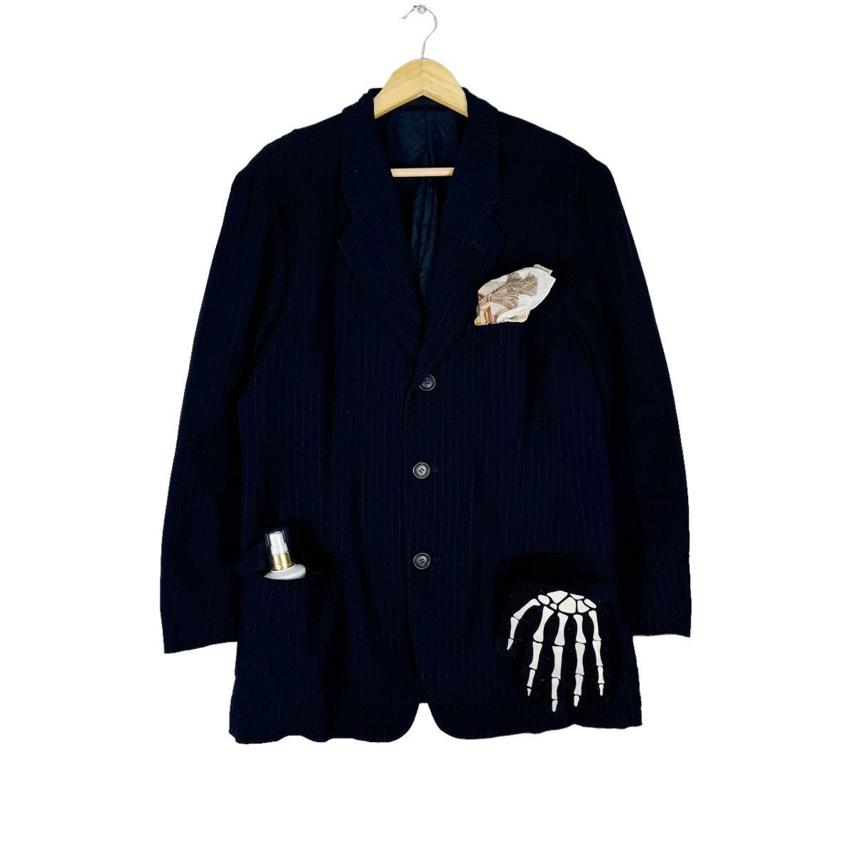 ☀️ISSEY MIYAKE MEN STRIPES HALUS BLAZER COAT