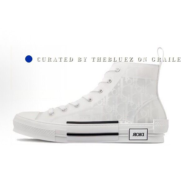 Dior Dior B23 Transparent White Monogram High-Top Sneakers Size US 9 / EU 42 - 1 Thumbnail