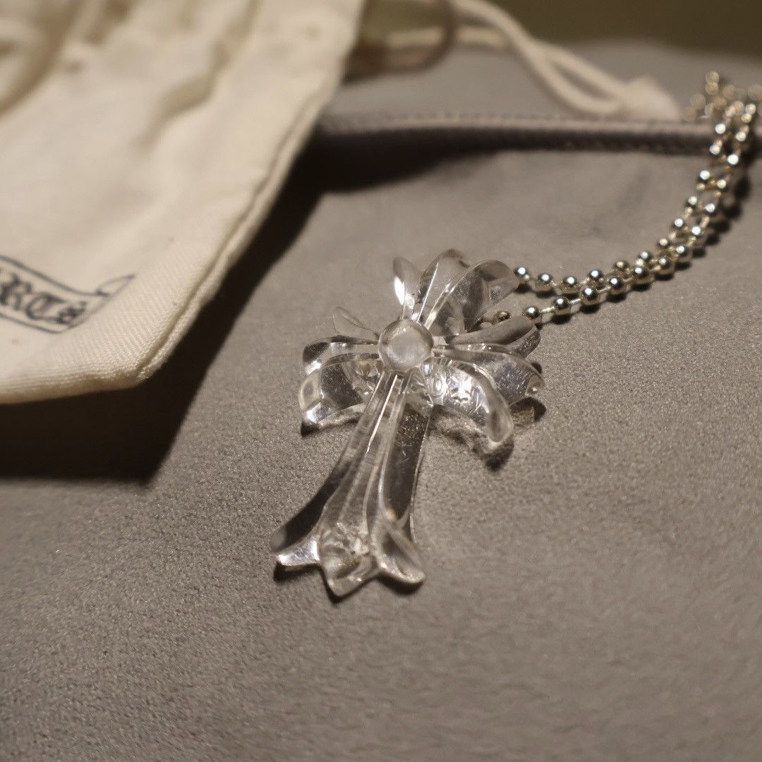 Chrome Hearts Chrome Hearts Silicon cross clear pendant Size ONE SIZE - 2 Thumbnail