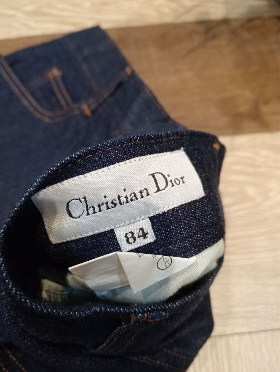 Dior CHRISTIAN DIOR JEANS STRETCH BLUE DENIM - SIZE 84 Size US 32 / EU 48 - 6 Thumbnail