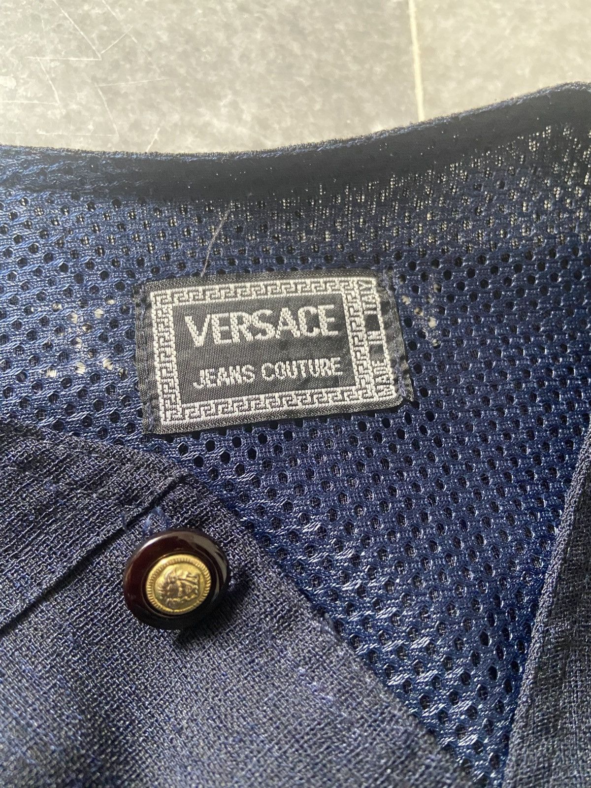 Versace Jeans Couture Vintage Gianni Versace Vest jacket Size US M / EU 48-50 / 2 - 9 Thumbnail