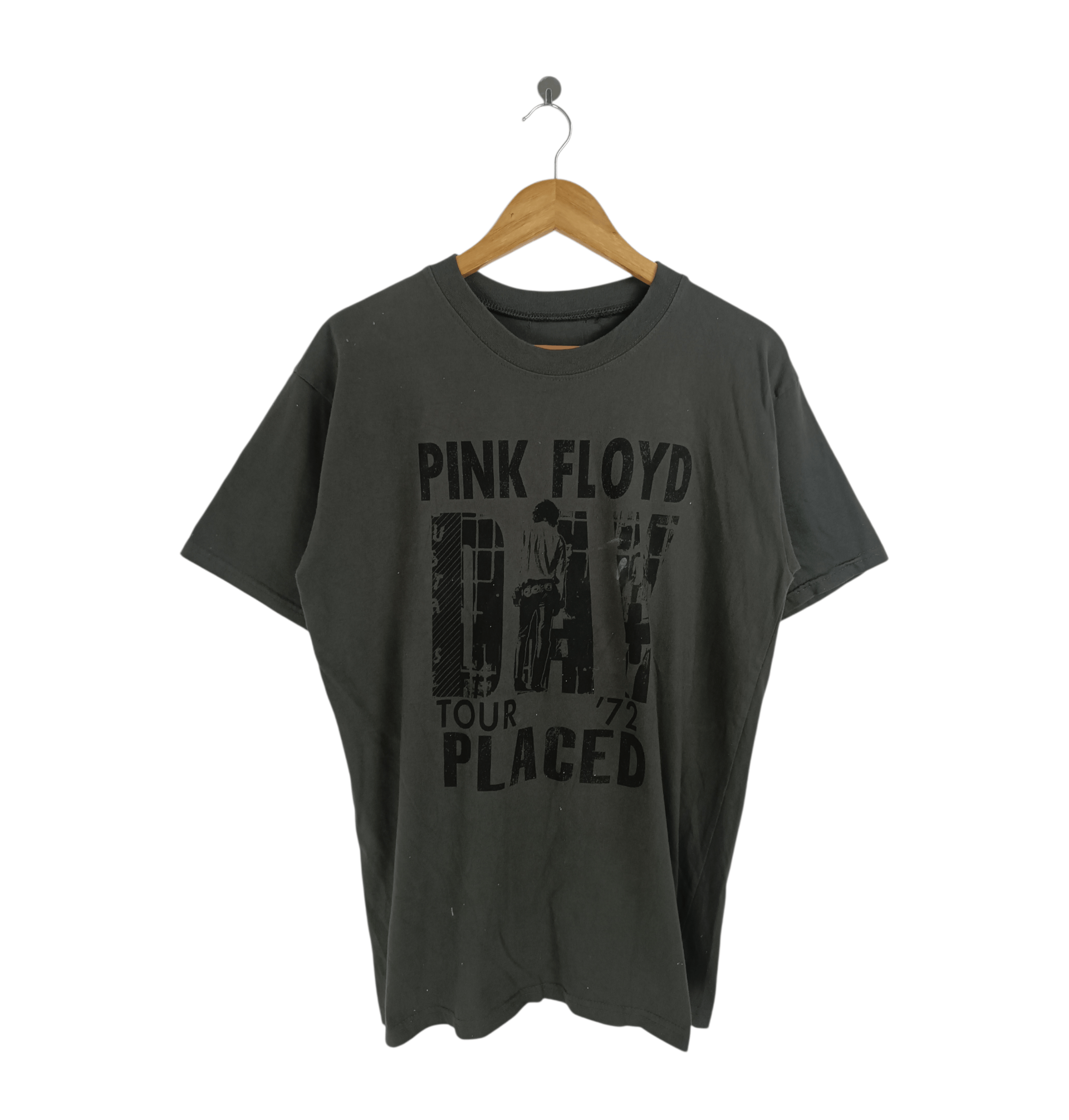 Band Tees VINTAGE PINK FLOYD TOUR PLACED '72 PAINT SPLATTER TEE rock Size US M / EU 48-50 / 2 - 1 Thumbnail