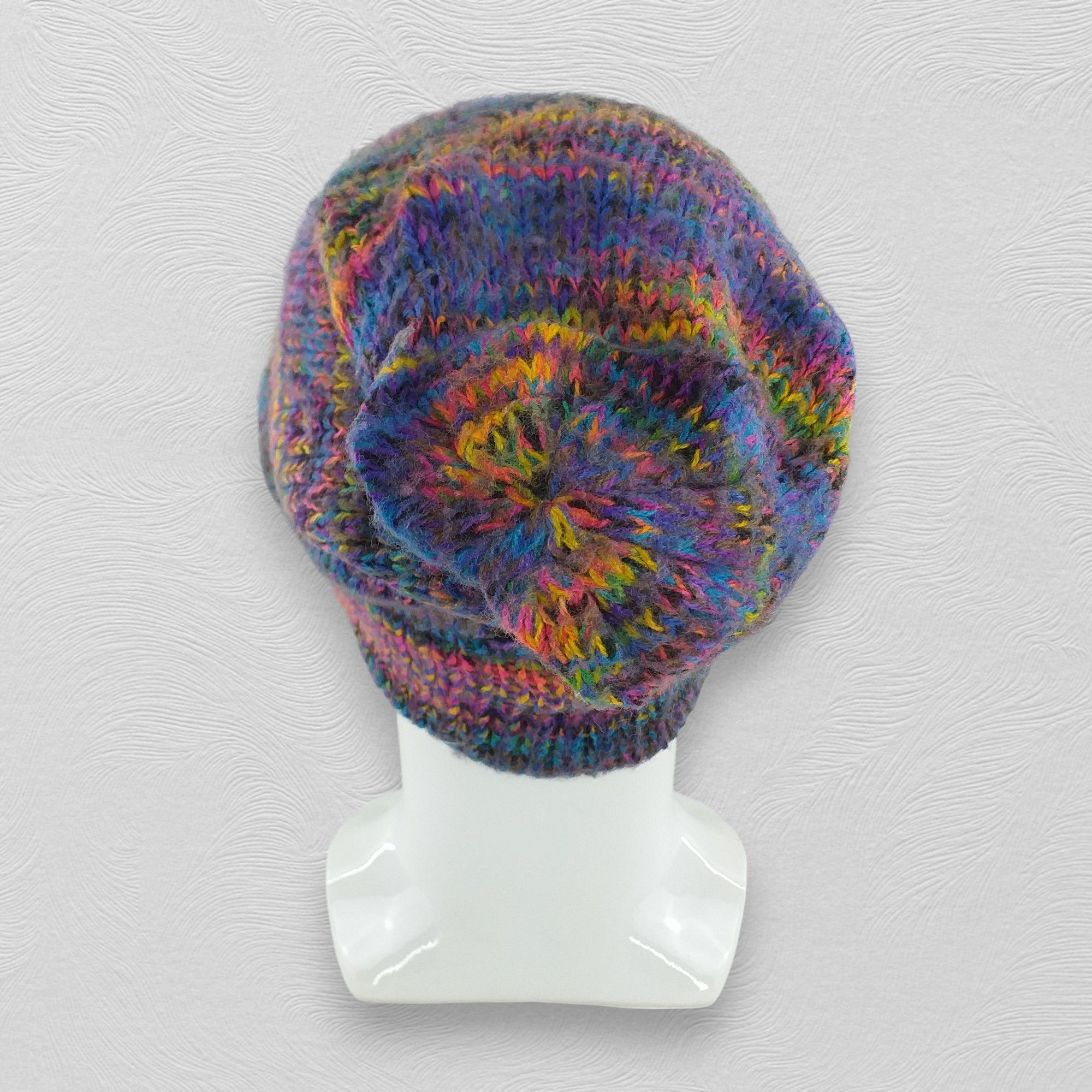 Japanese Brand Colorful Plain Snow Cap Hat Beanie -BN483 Size ONE SIZE - 2 Thumbnail