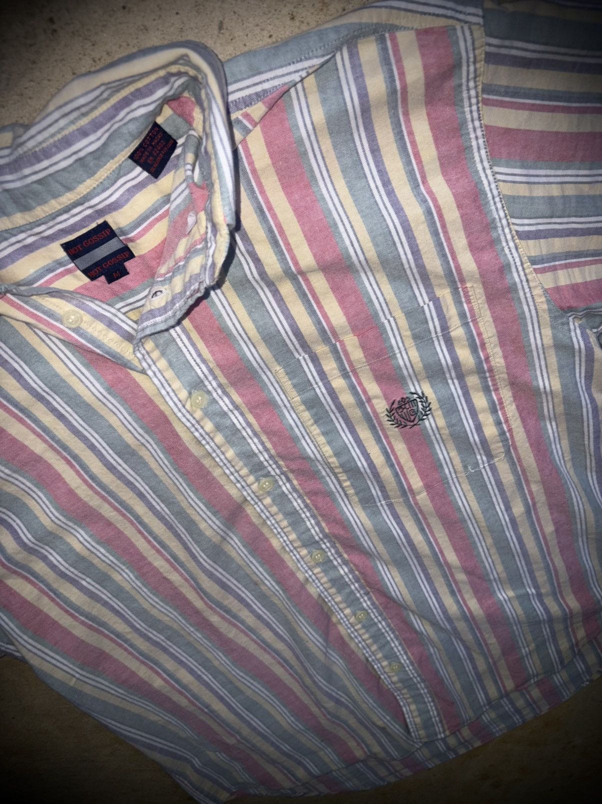 Other Men’s Multicolor Button Down Shirt Hot Gossip Medium Size US M / EU 48-50 / 2 - 4 Thumbnail