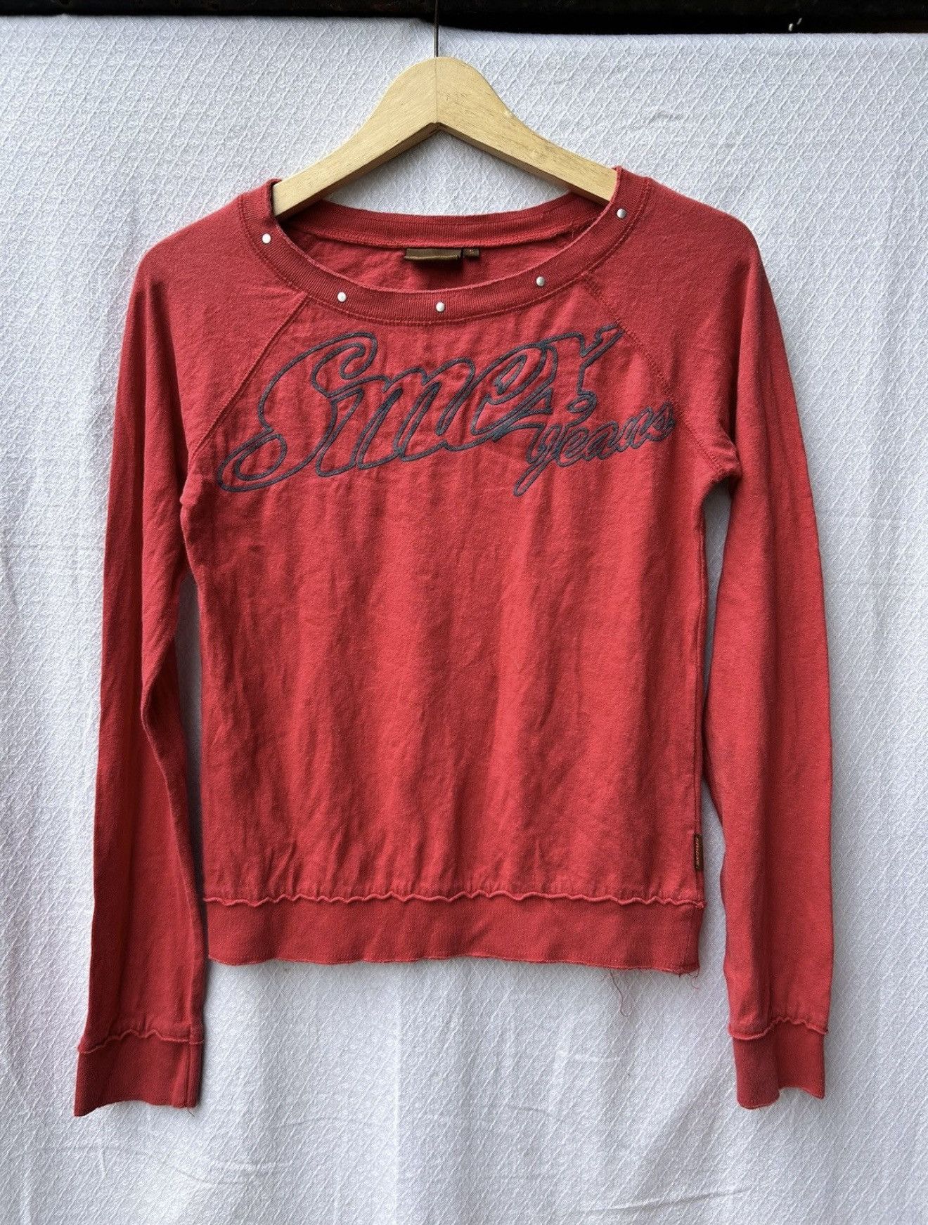Japanese Brand Smex real exist studs goth vkei style longsleeve Size US S / EU 44-46 / 1 - 1 Thumbnail