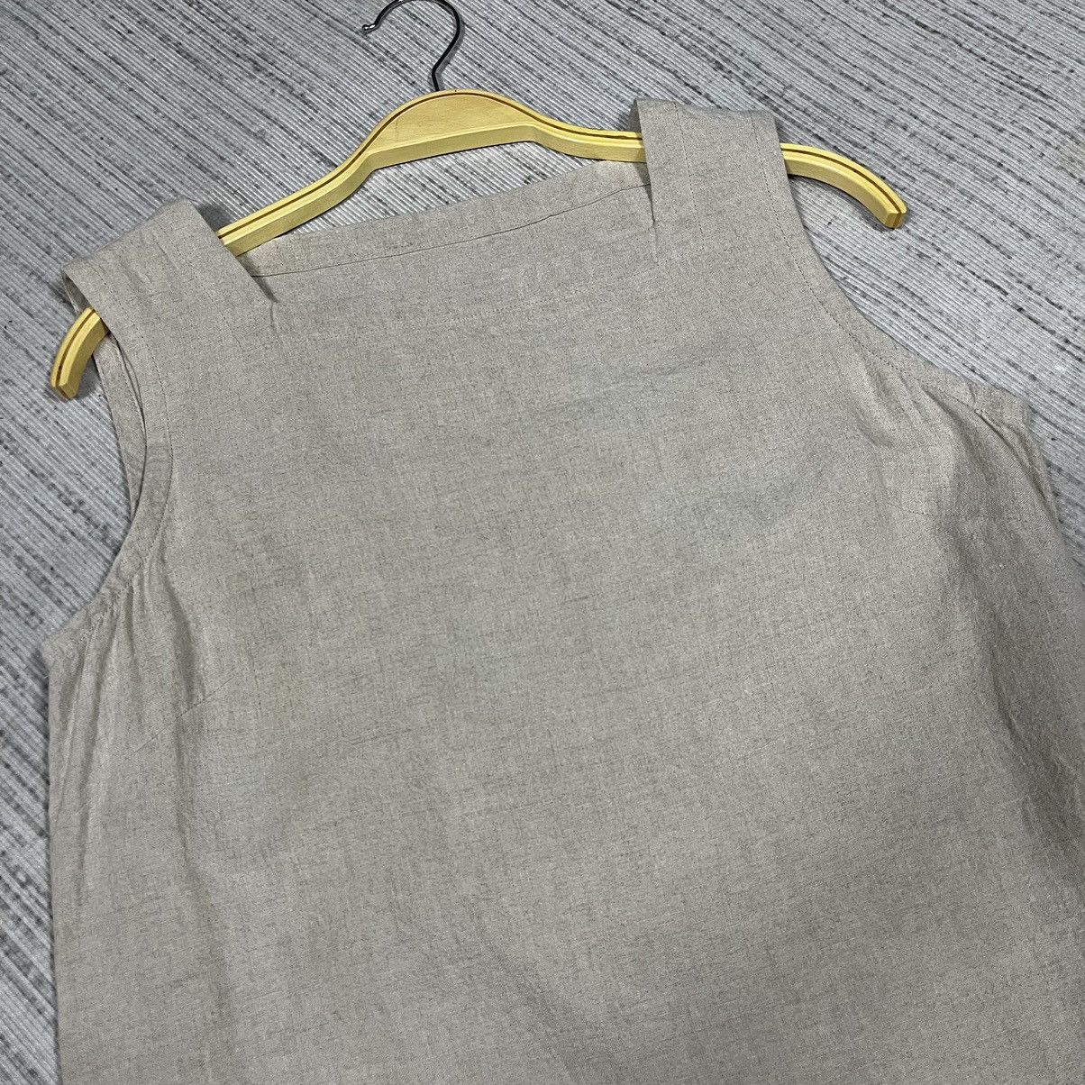 Kapital A6 Kapital Sleeveles khaki cenves Apron Size US XS / EU 42 / 0 - 7 Thumbnail