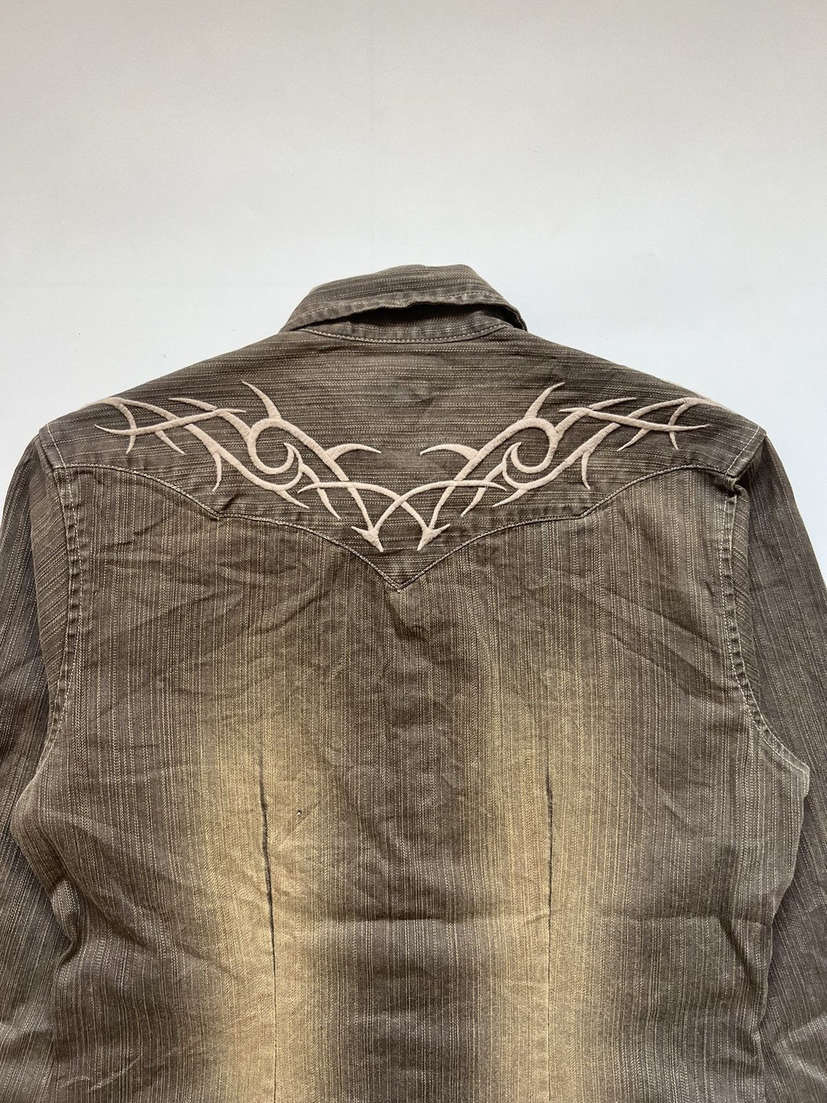 Tornado Mart SS2005 Tornado Mart Japan Tribal Western Denim Size US L / EU 52-54 / 3 - 7 Thumbnail