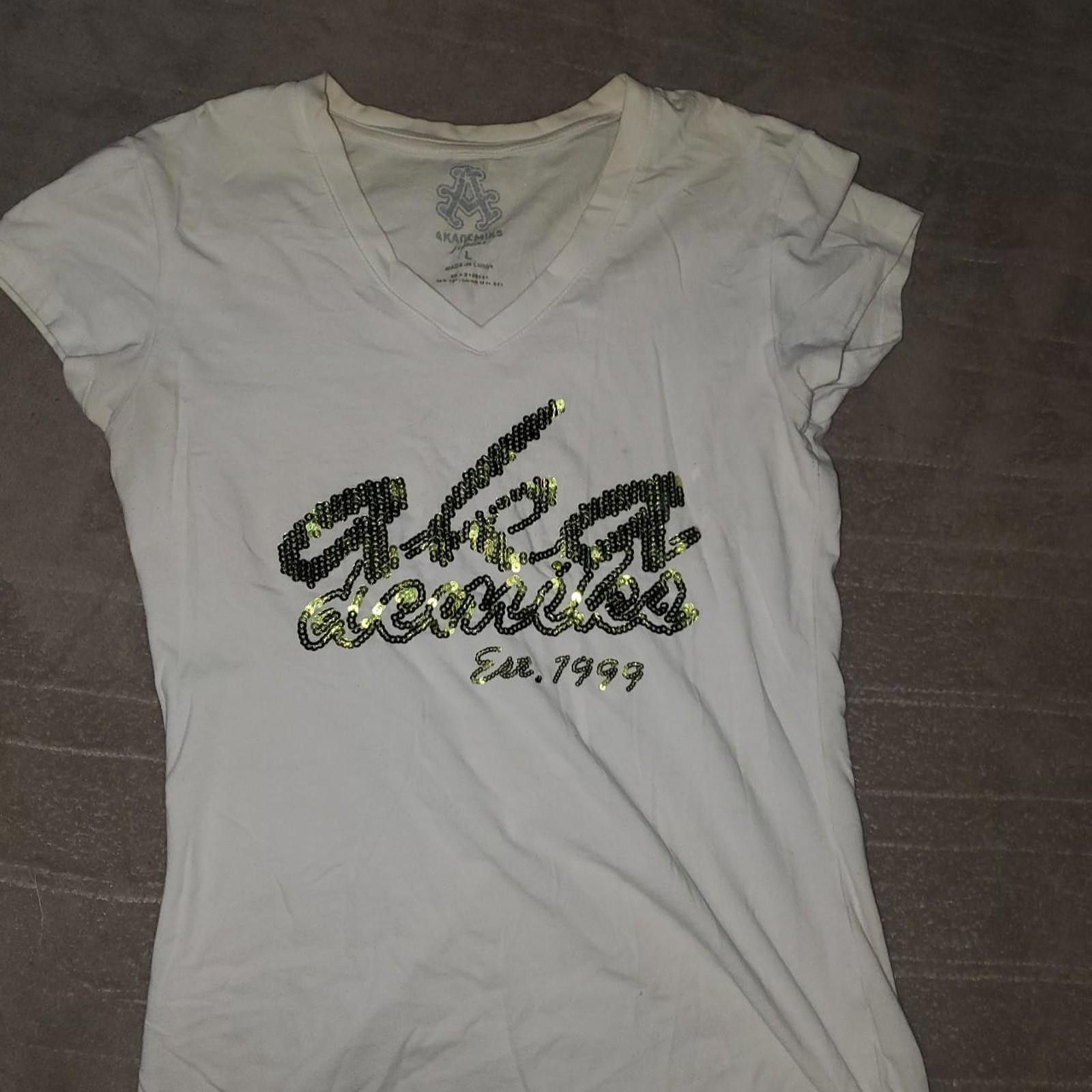 Akademiks Akademiks Women's White Tshirt Size L / US 10 / IT 46 - 1 Thumbnail