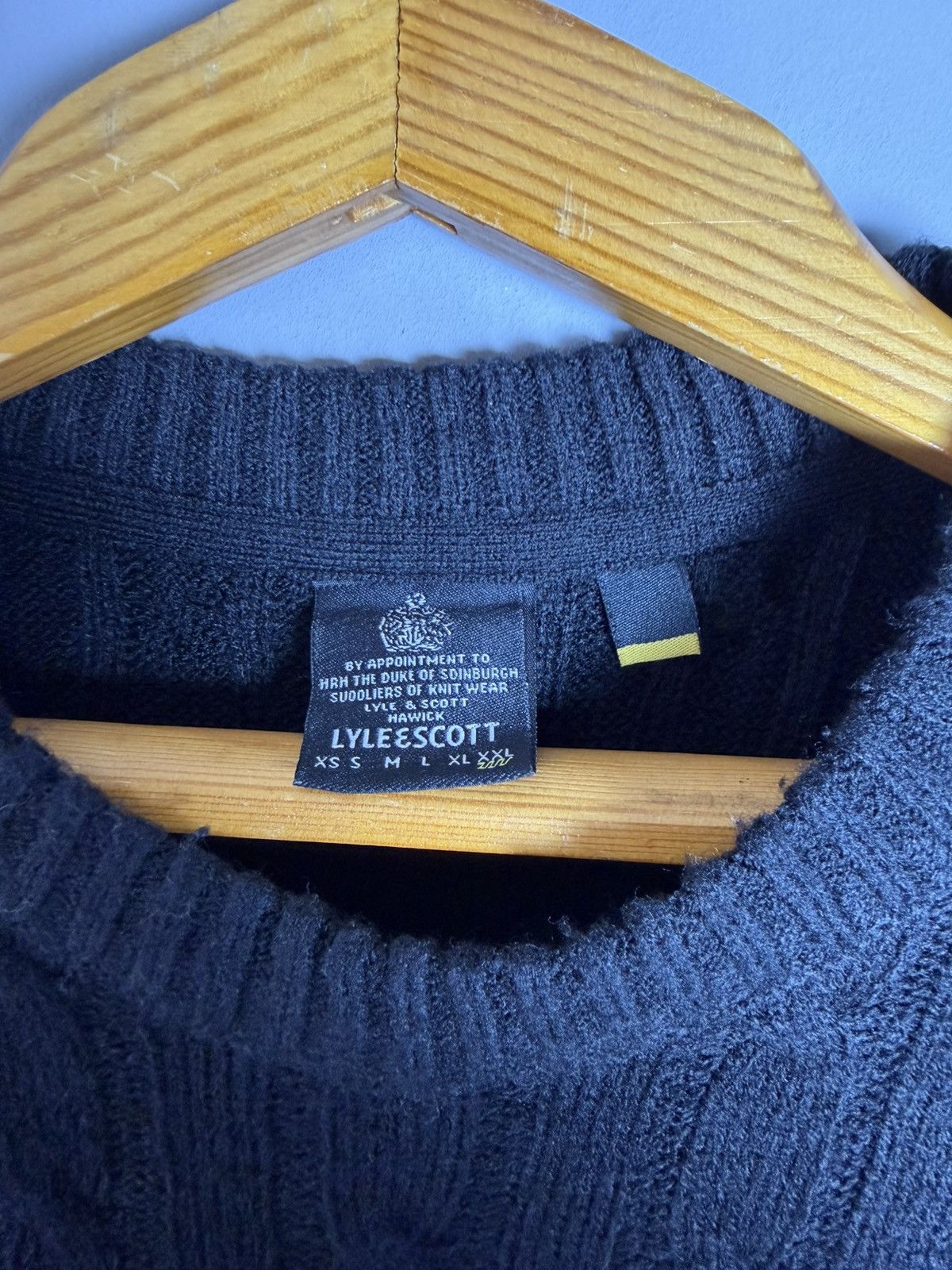 Lyle & Scott Vintage Lyle Scott sweater Size US XL / EU 56 / 4 - 4 Thumbnail