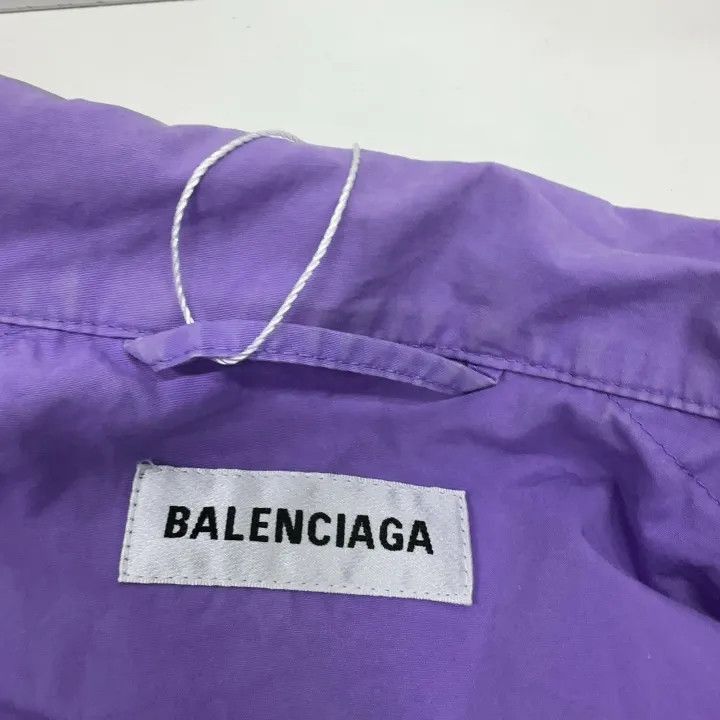 Balenciaga Balenciaga Balenciaga Ladies Logo Print Oversized Jacket - Size US S / EU 44-46 / 1 - 3 Thumbnail