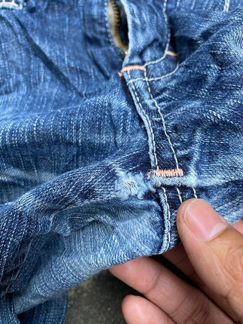 Edwin × If Six Was Nine Distressed Edwin Blue Trip Size US 32 / EU 48 - 9 Thumbnail