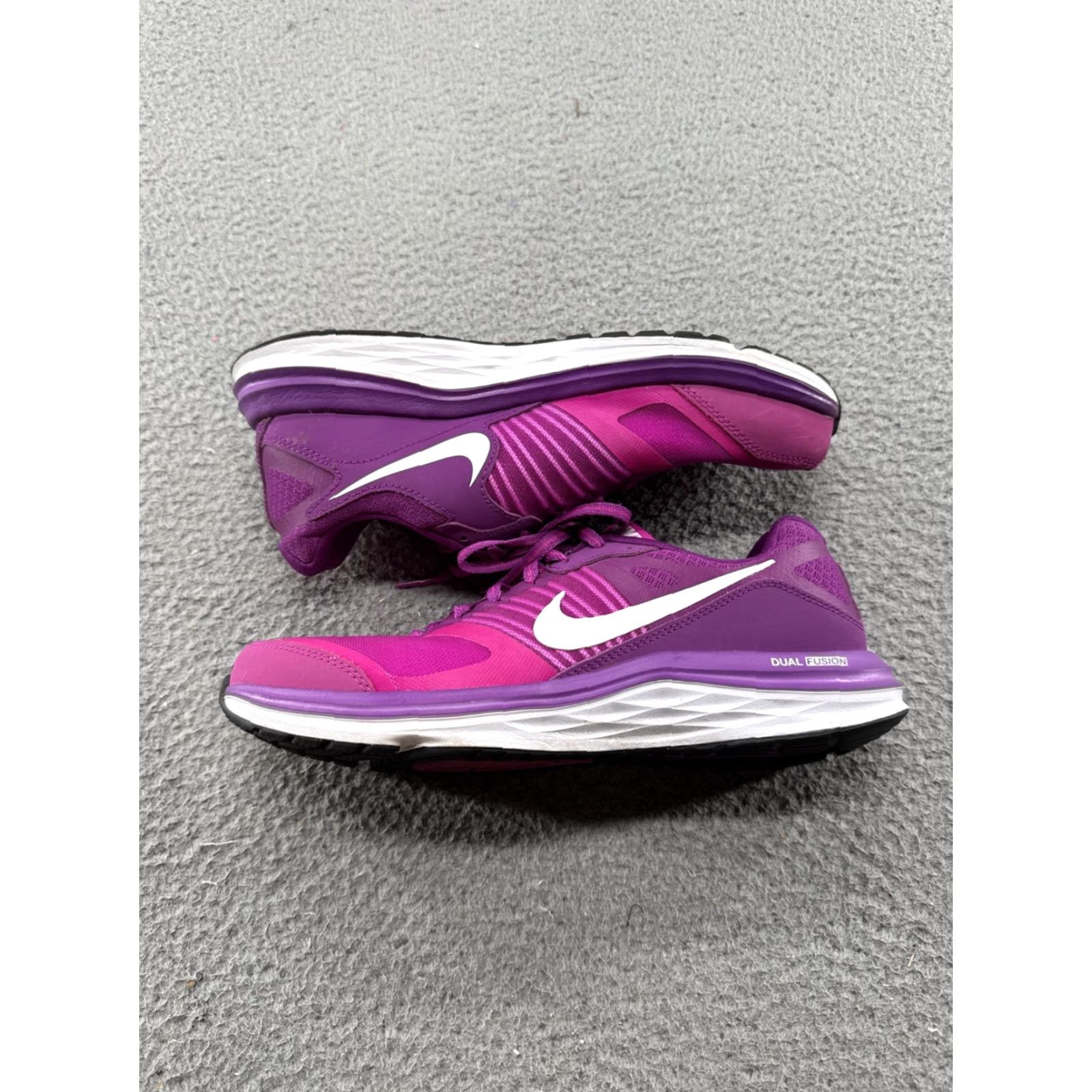 Nike Nike Dual Fusion X 709501-500 Women’s US Size 9 Running Lace Up Athletic Purple Sneaker Women Size US 9 / IT 39 - 2 Thumbnail