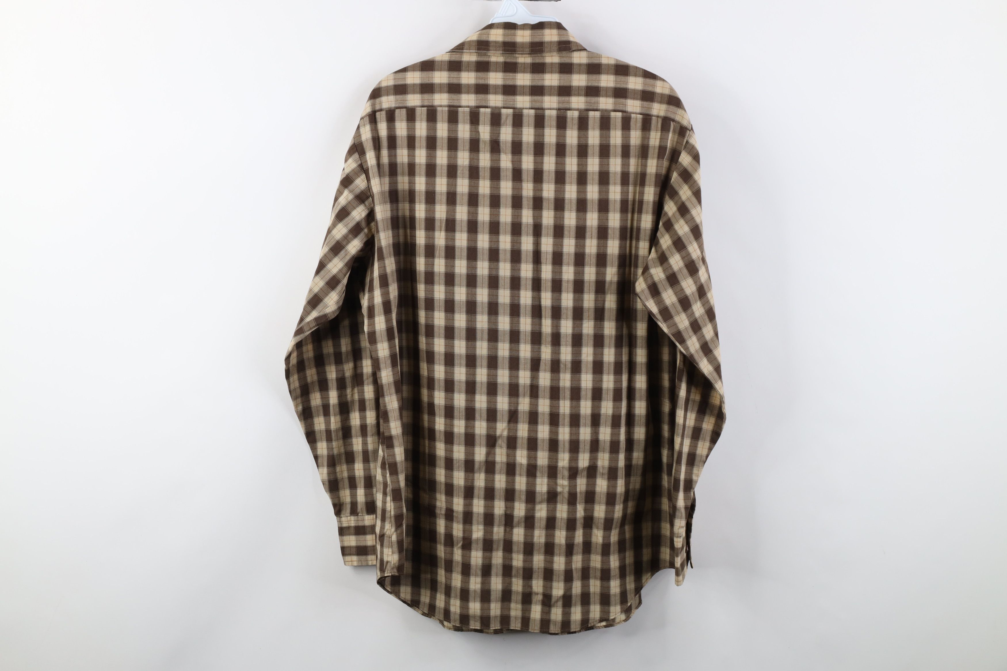 Vintage Vintage 70s Streetwear Western Collared Button Shirt Plaid Size US M / EU 48-50 / 2 - 9 Thumbnail