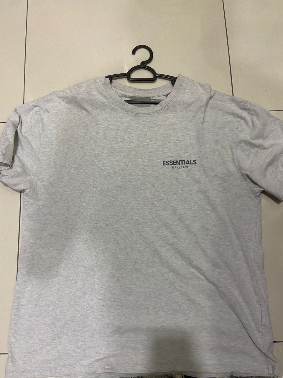 Essentials × FOG × Fear of God FEAR OF GOD ESSENTIALS LIGHT OATMEAL T SHIRT Size US XL / EU 56 / 4 - 1 Thumbnail