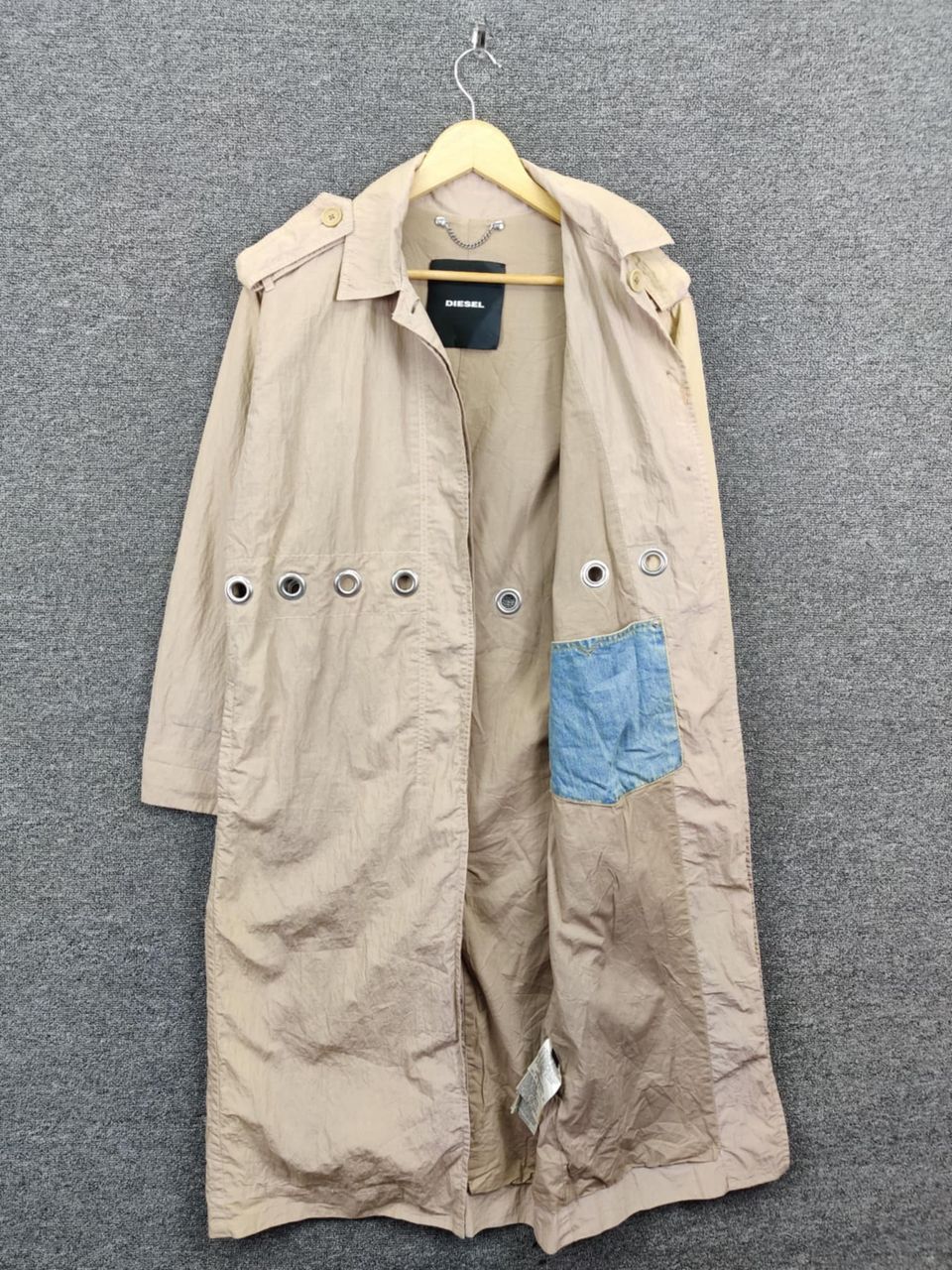 Diesel Vintage Diesel Bondage Gothic Long Coat Jacket Size US L / EU 52-54 / 3 - 7 Thumbnail