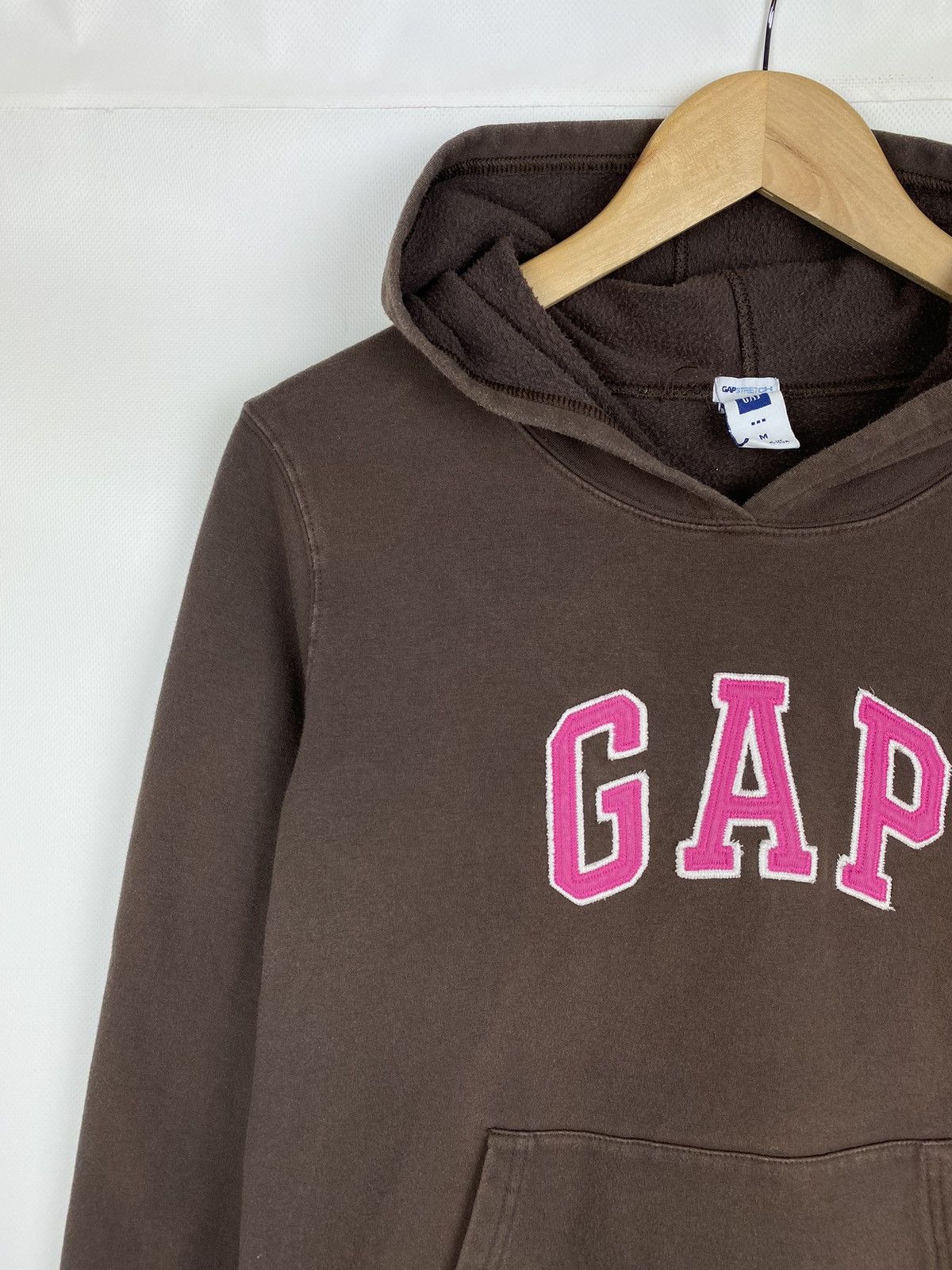 Gap × Vintage Y2K Vintage Gap ladies brown hoodie Kylie Jenner style Size M / US 6-8 / IT 42-44 - 5 Thumbnail