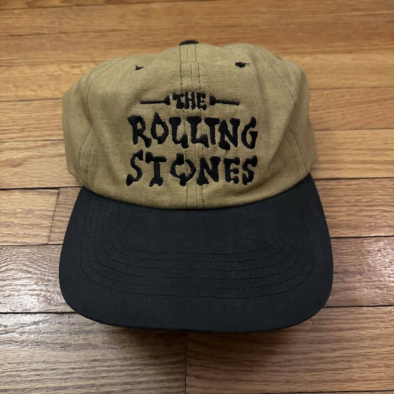 Vintage Vintage 90s The Rolling Stones Band Snapback Cap Hat | Grailed