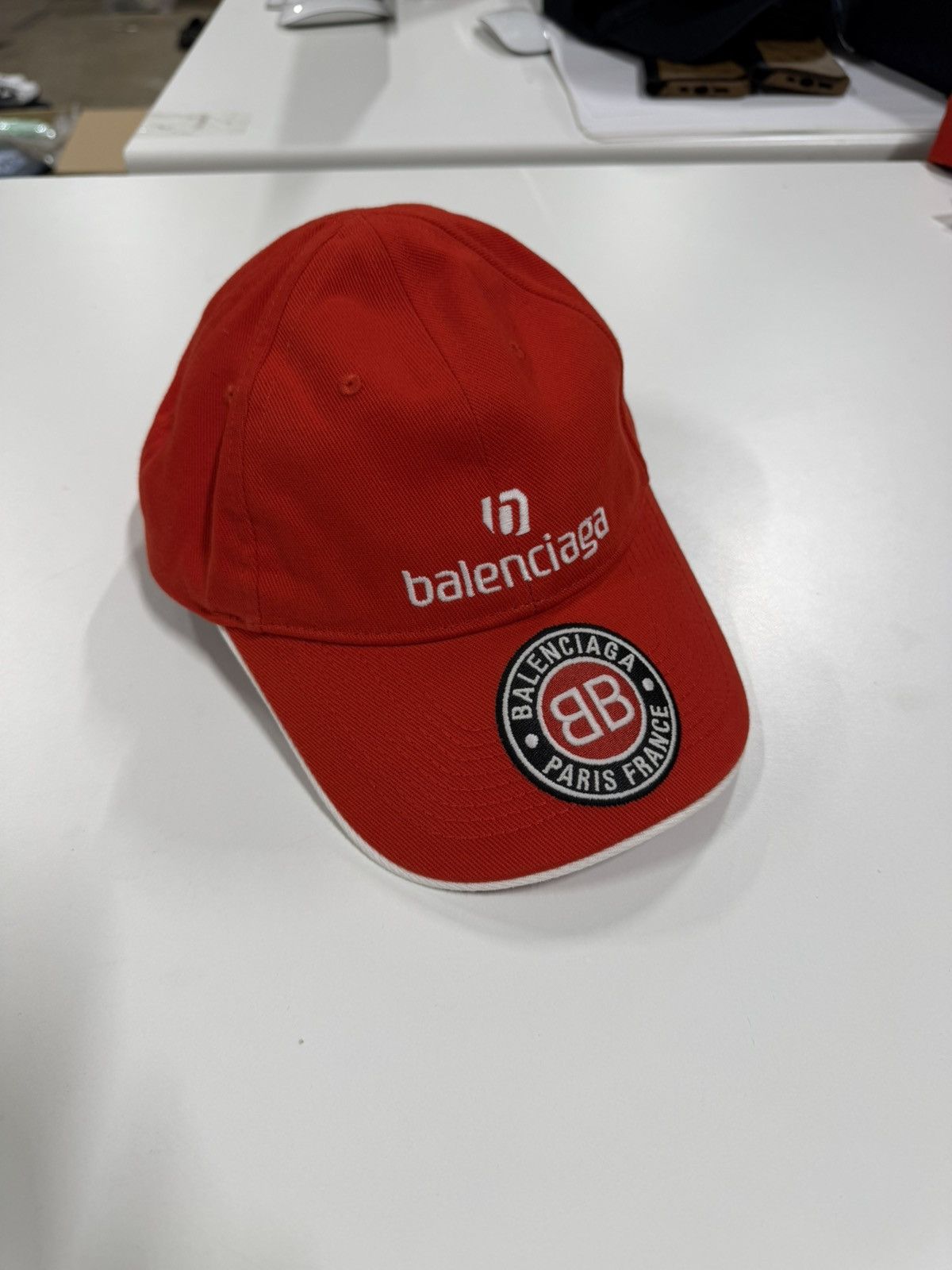 Balenciaga Balenciaga Logo Soccer Baseball Cap NEW 500$ Size ONE SIZE - 1 Thumbnail