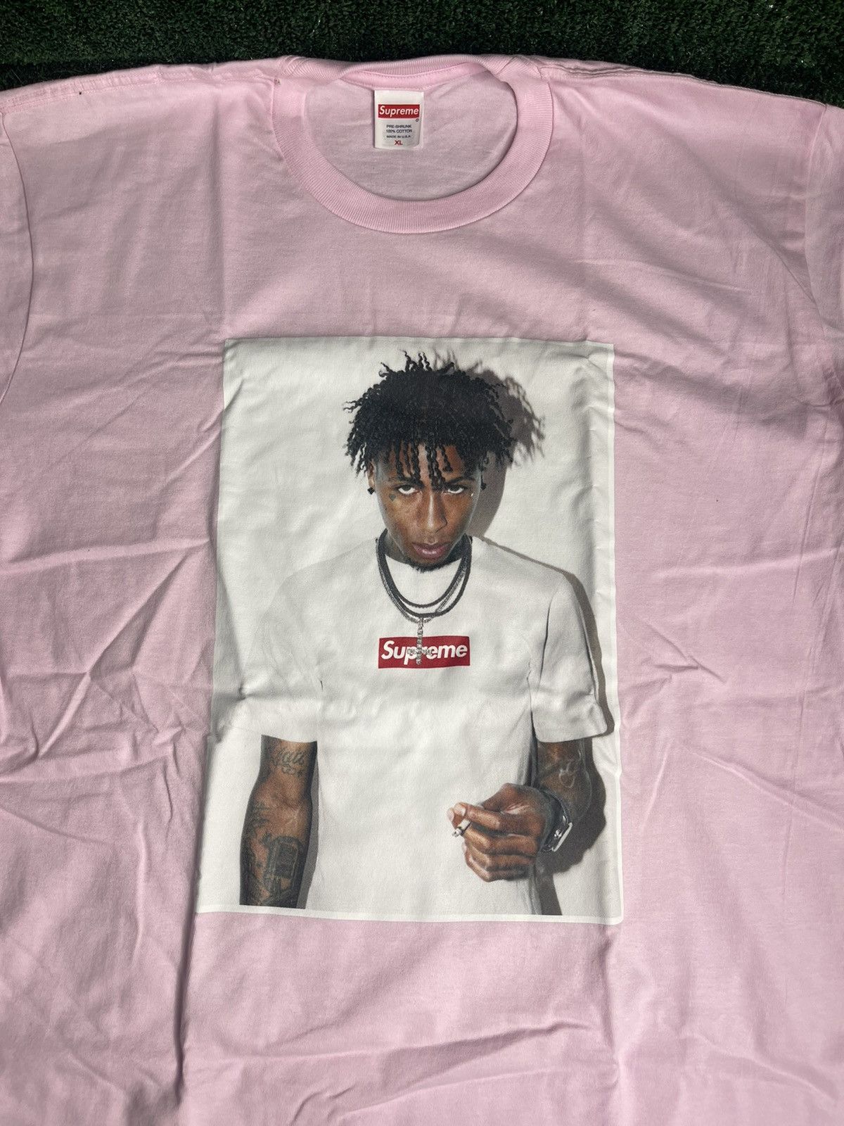 NBA Youngboy x Supreme tee shirt Size XL