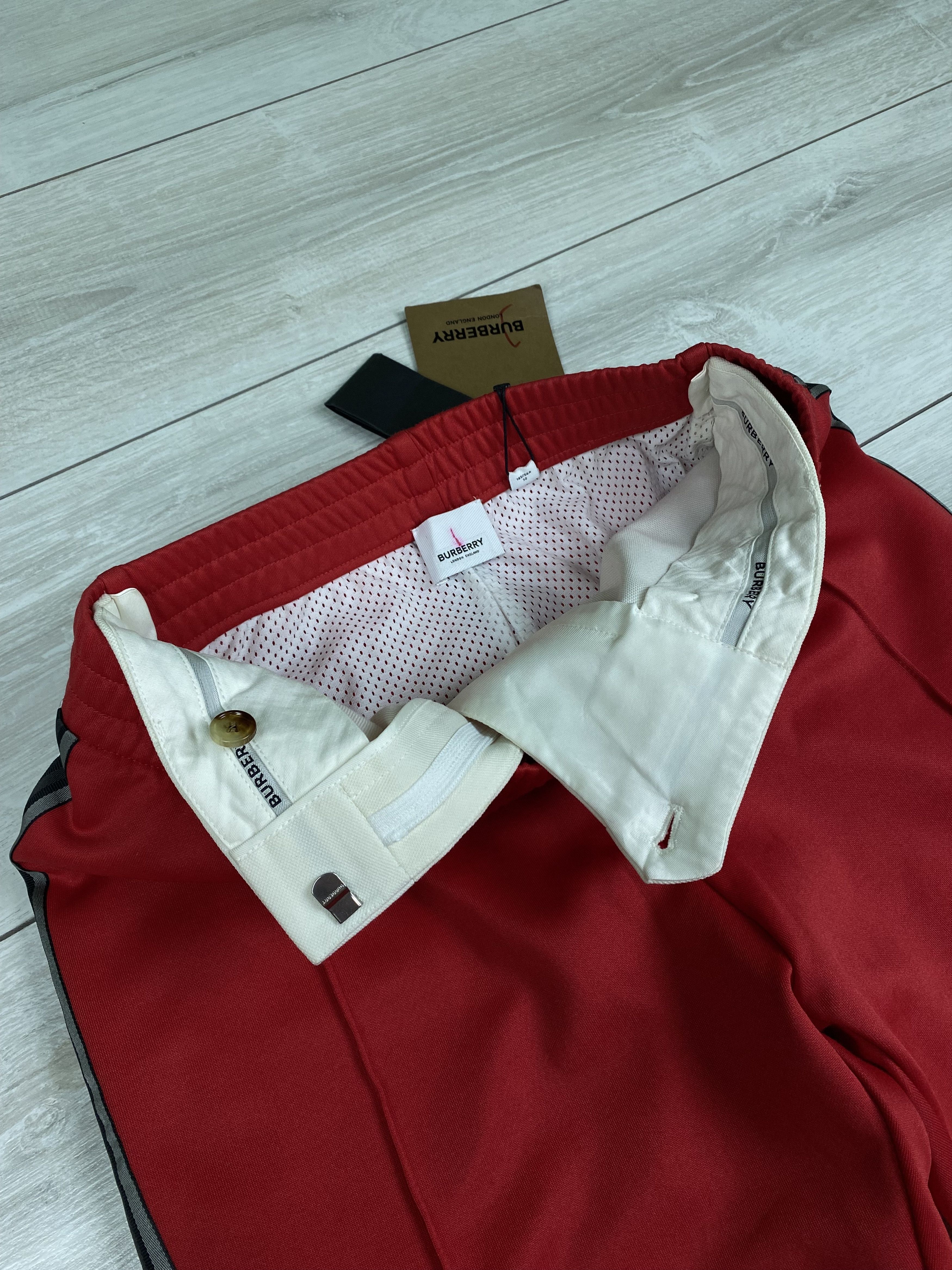 Burberry Burberry Stripe Detail Double-Waist Jersey Trackpants pants Size 24" / US 00 / IT 34 - 9 Thumbnail