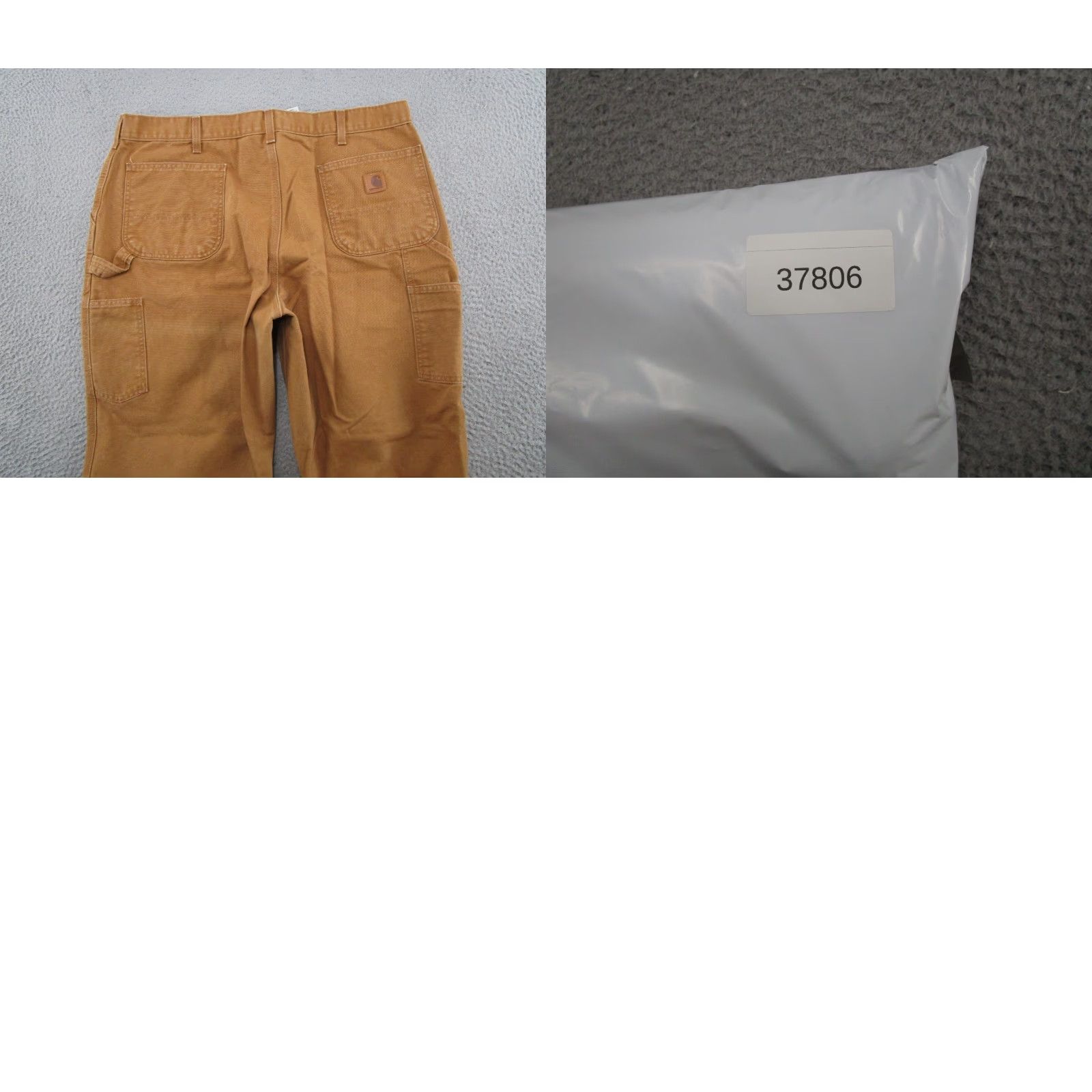 Carhartt VINTAGE Carhartt Work Dungaree Pants Brown Men’s 40x30 Canvas 5-Pocket Carpenter Logo 90s Grunge USA Mens Size US 40 / EU 56 - 9 Thumbnail
