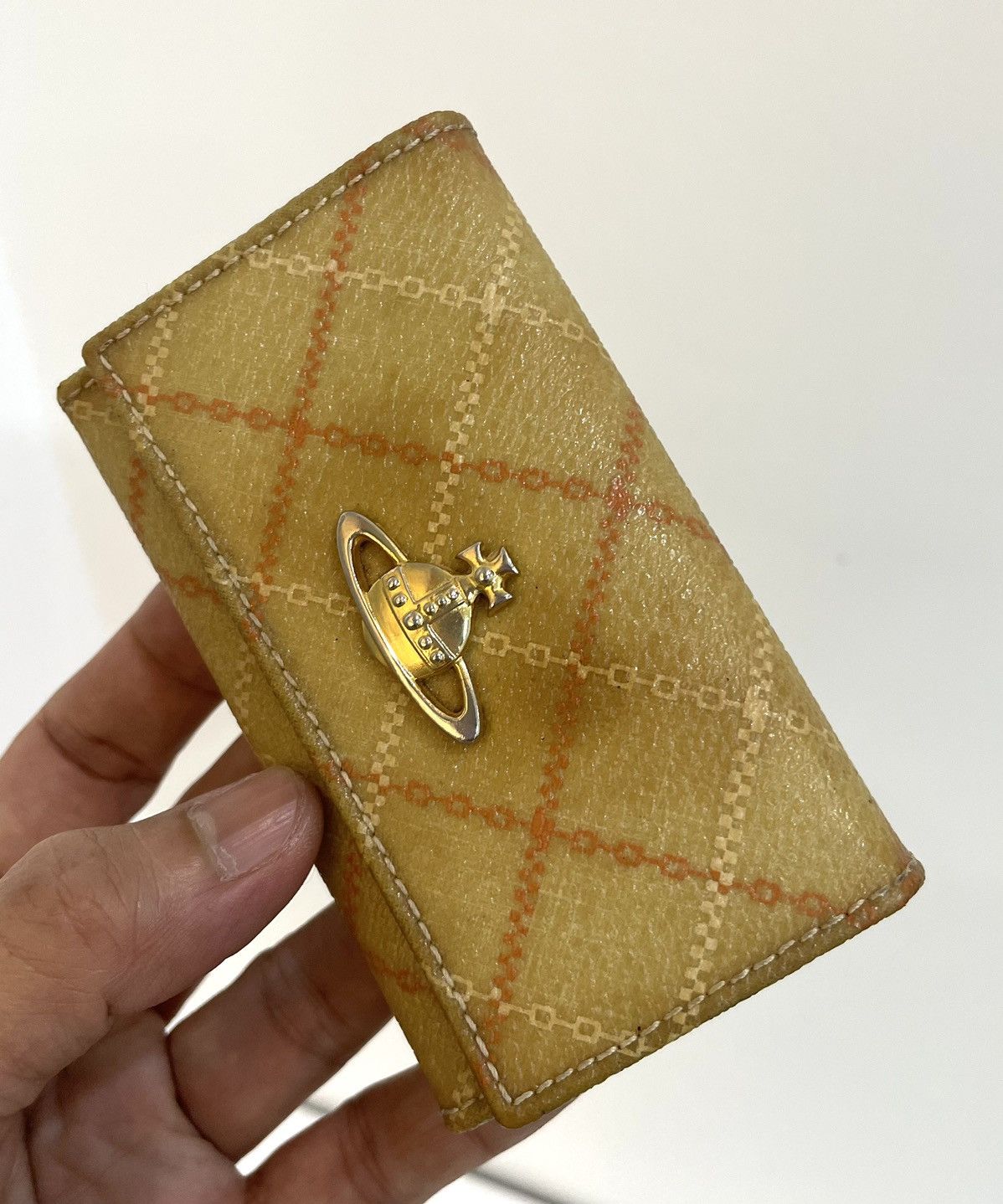 Vintage Vintage Leather Vinyl Orb Keyholder Wallet Size ONE SIZE - 11 Thumbnail