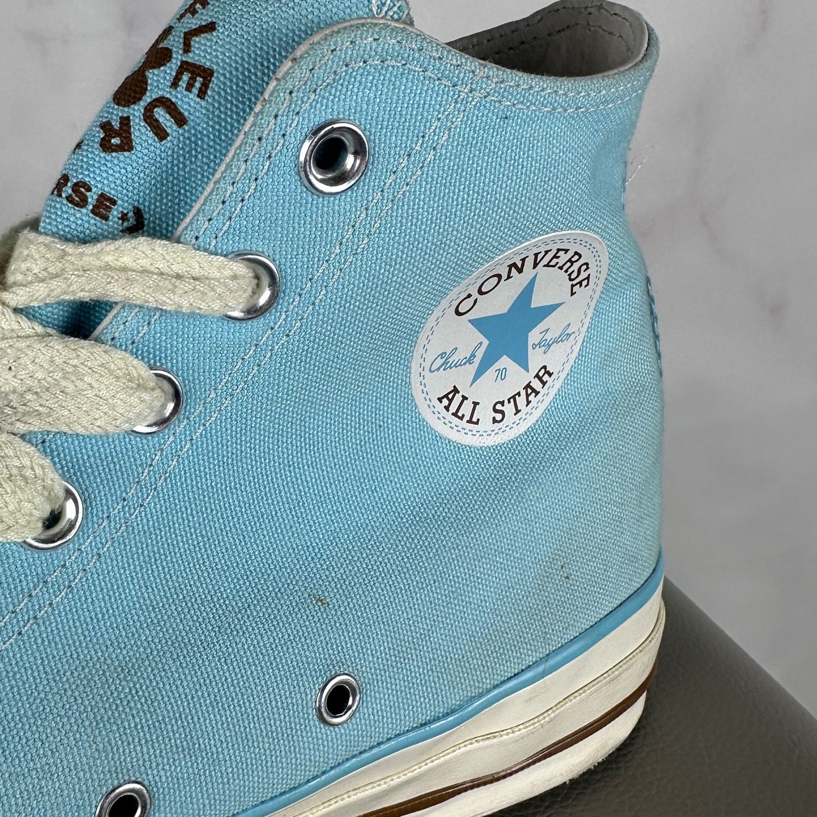 Converse × Golf le Fleur Golf le Fleur Chuck 70 High Gulf Stream Blue Size US 10 / EU 43 - 13 Thumbnail