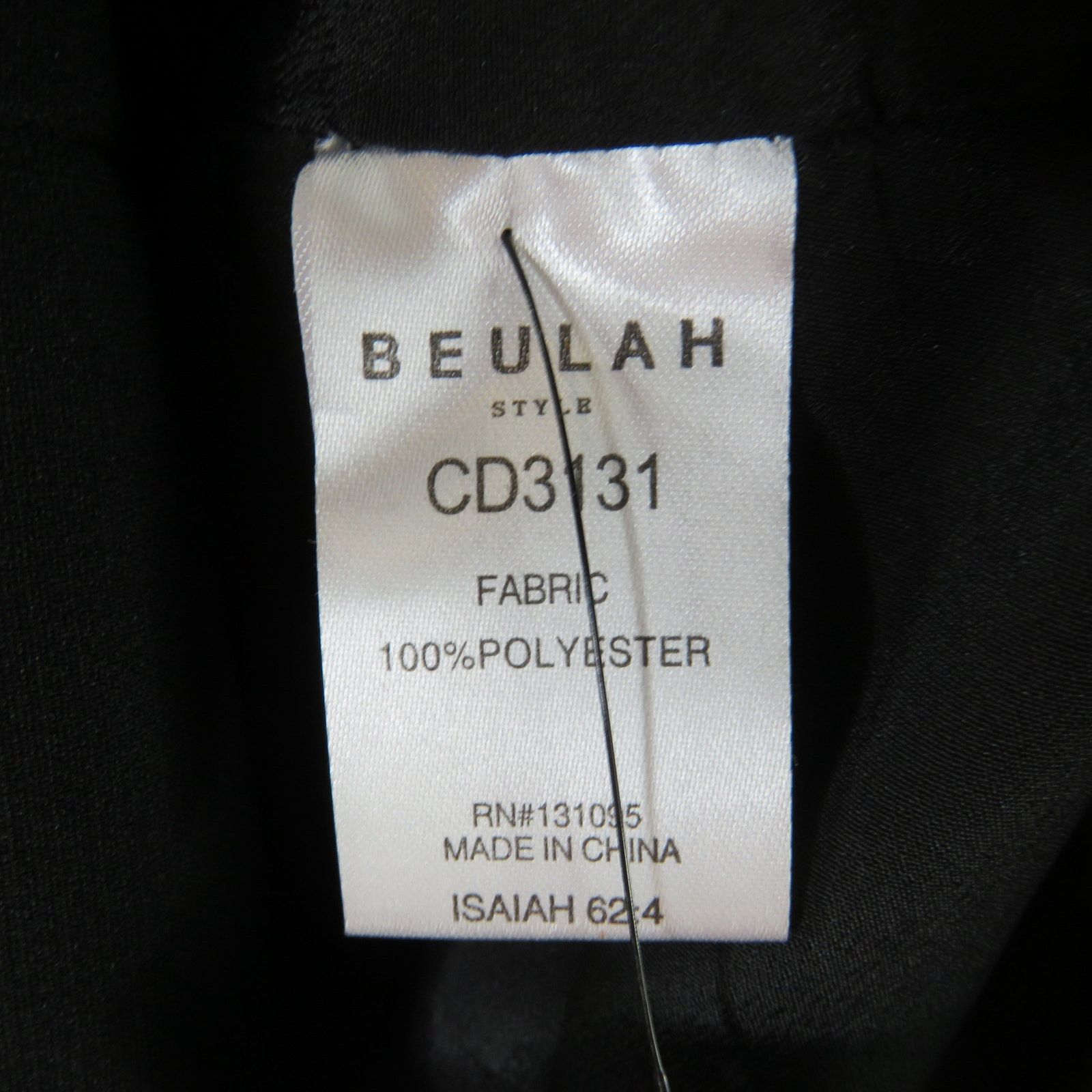 Other Beulah Style Isaiah Black Sleeveless A-Line Dress Size S / US 4 / IT 40 - 7 Thumbnail