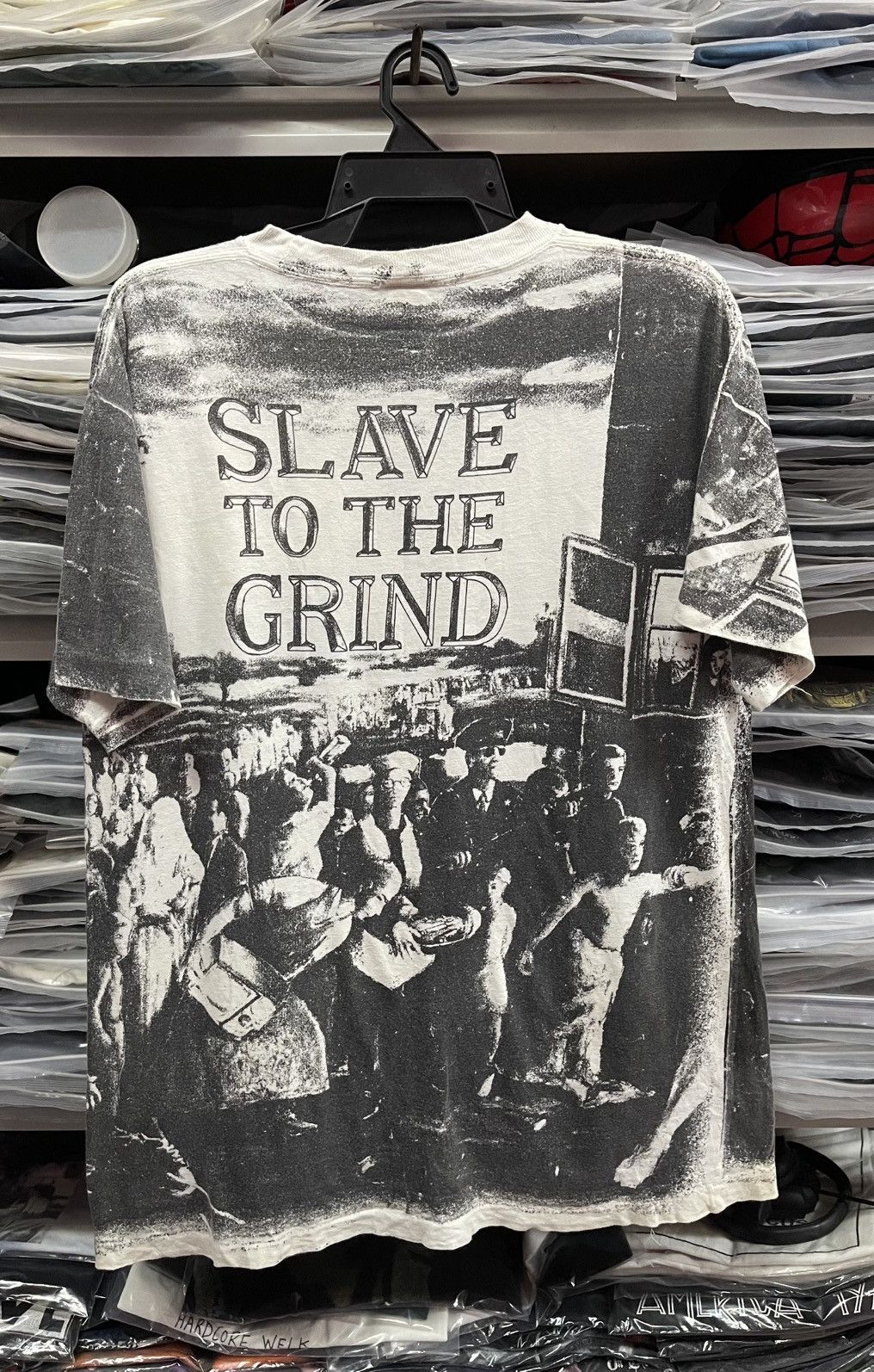 Vintage Vintage 90s Skid Row " Slave to the Grind" Very Rare🔥🔥🔥 Size US L / EU 52-54 / 3 - 10 Thumbnail