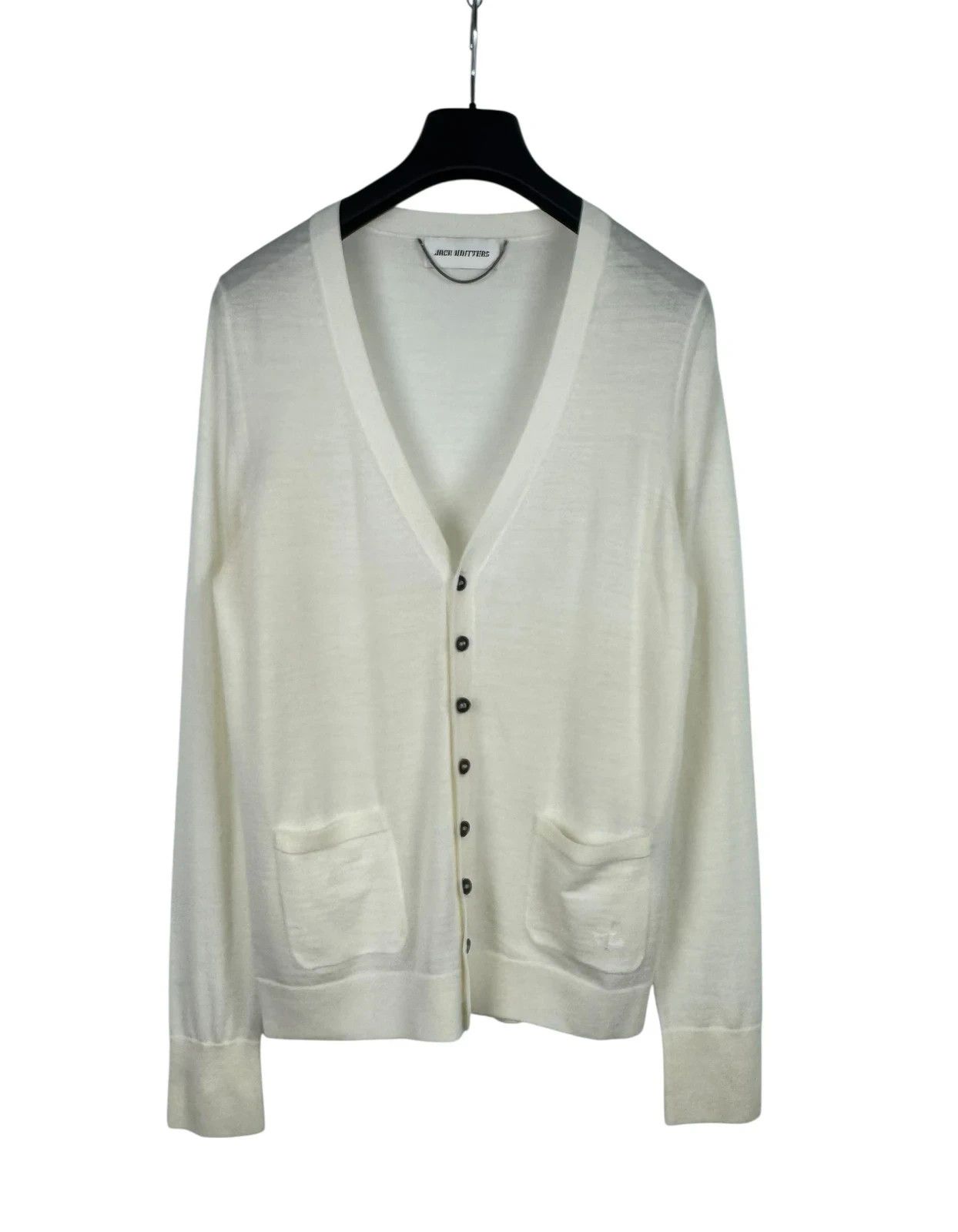 Other Jack Knitters Merino Wool Cardigan Size S / US 4 / IT 40 - 10 Thumbnail