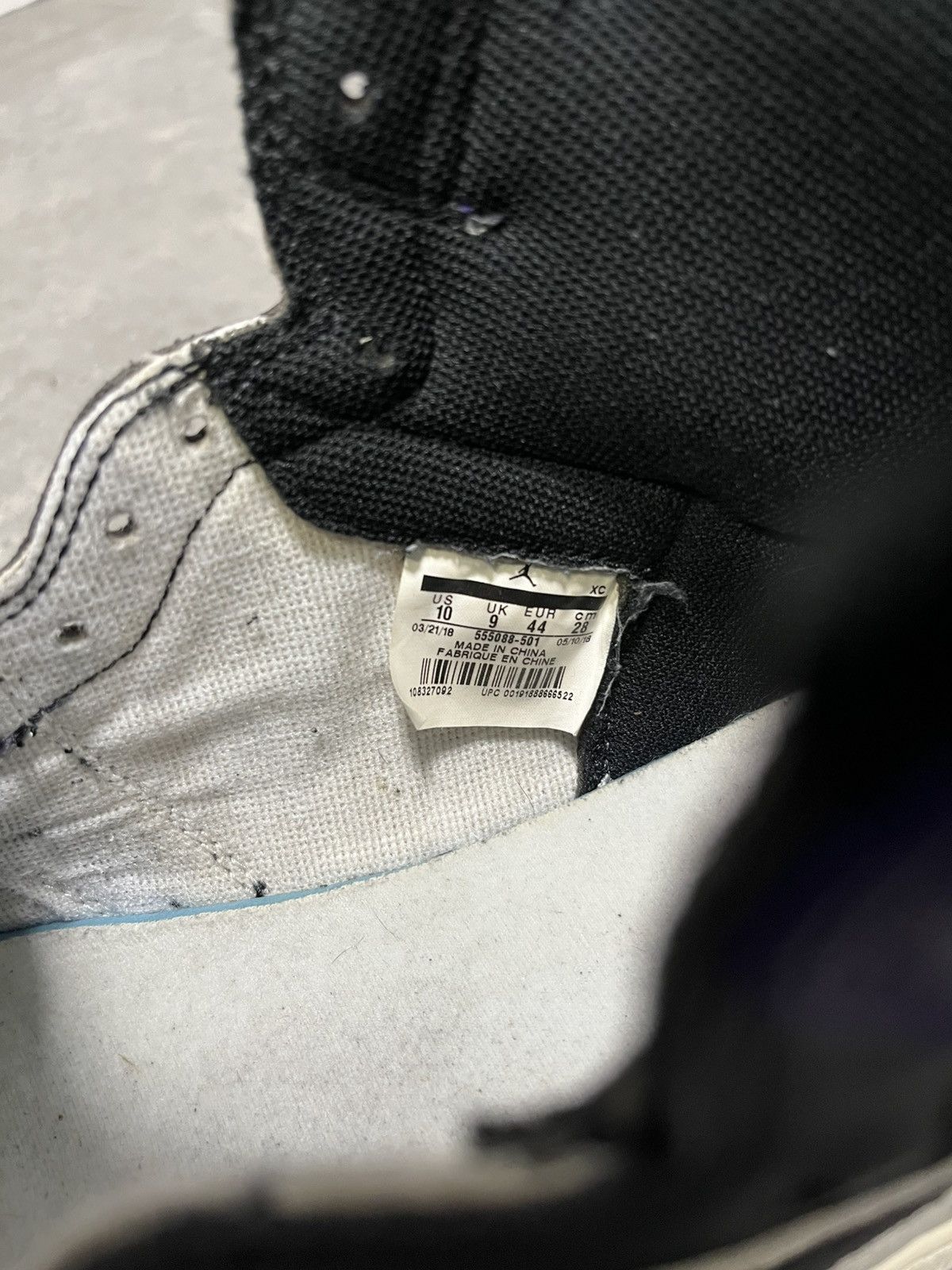 Nike Jordan 1 High OG Court purple Size US 10 / EU 43 - 6 Thumbnail