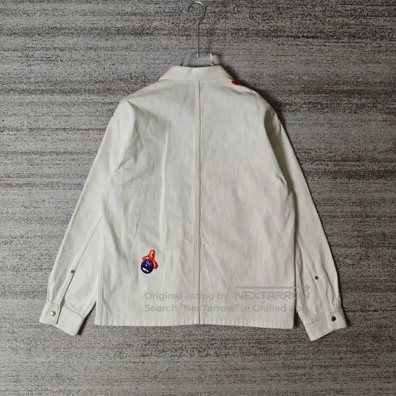 Dior Dior White Cotton Embroidered Long Sleeve Shirt . Size US XL / EU 56 / 4 - 2 Thumbnail