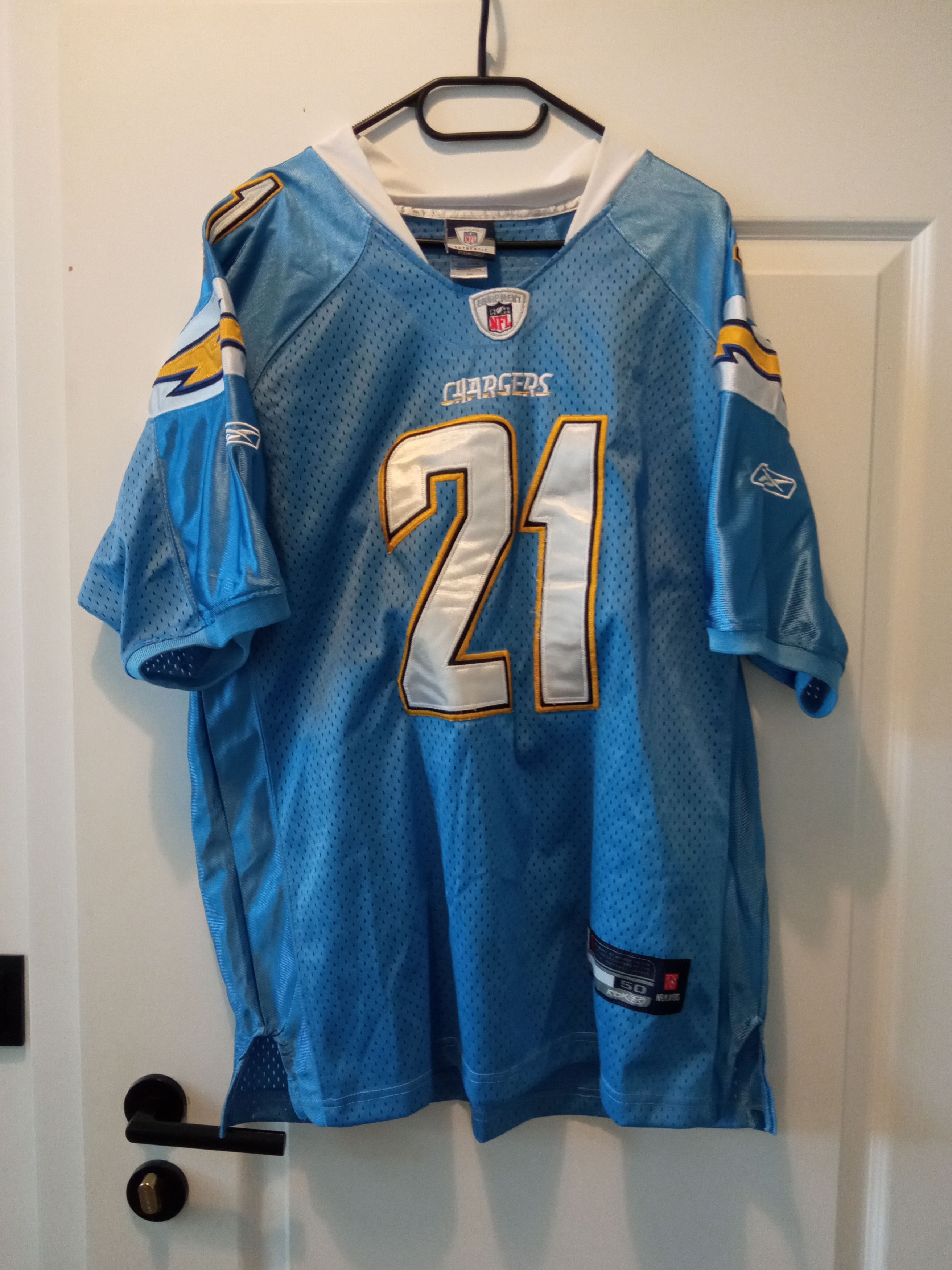 Reebok NFL San Diego Chargers Jersey TOMLINSON #21 Shirt