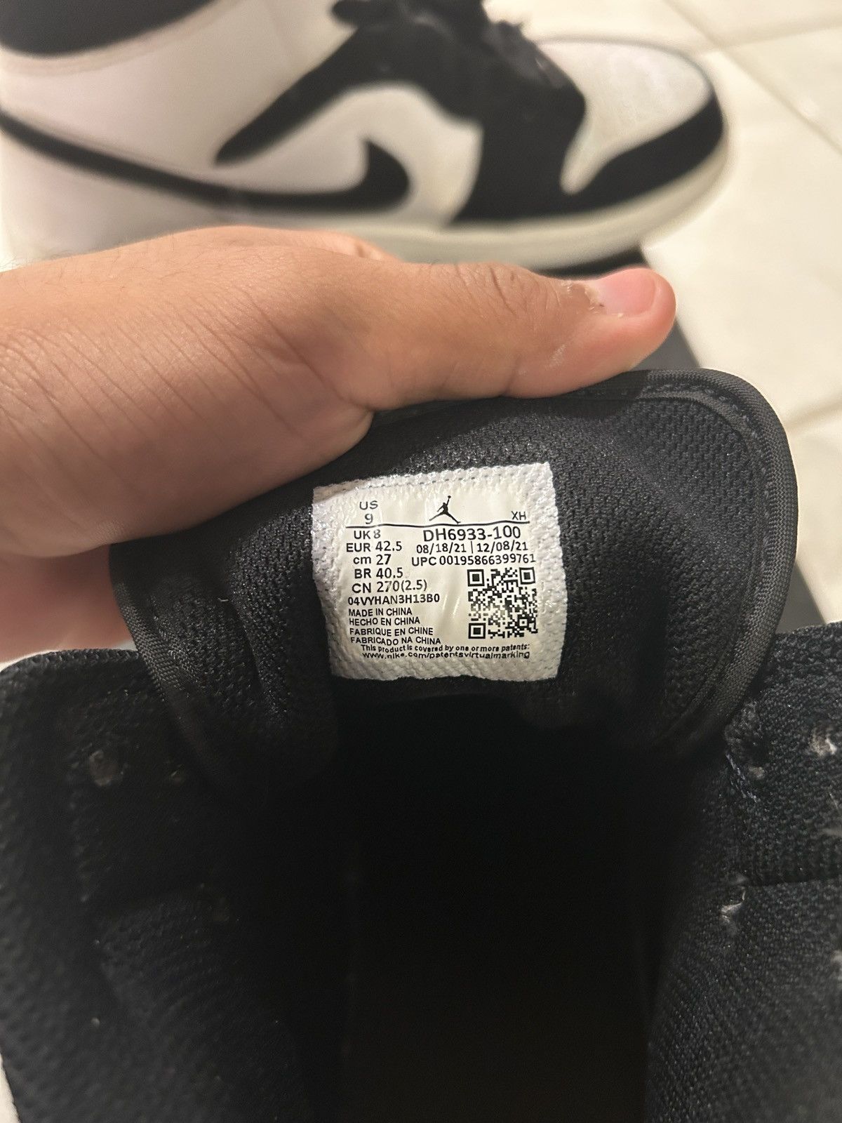 Jordan Brand Jordan 1 Diamond Shorts Mid SE Size US 9 / EU 42 - 10 Thumbnail
