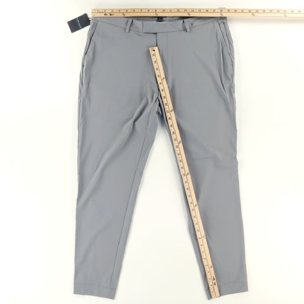 Peter Millar Peter Millar Blade Performance Ankle Trouser Nylon Woven Chino Pants Gale Gray Men's 38 Slim Regular Adult Men Size US 38 / EU 54 - 3 Thumbnail