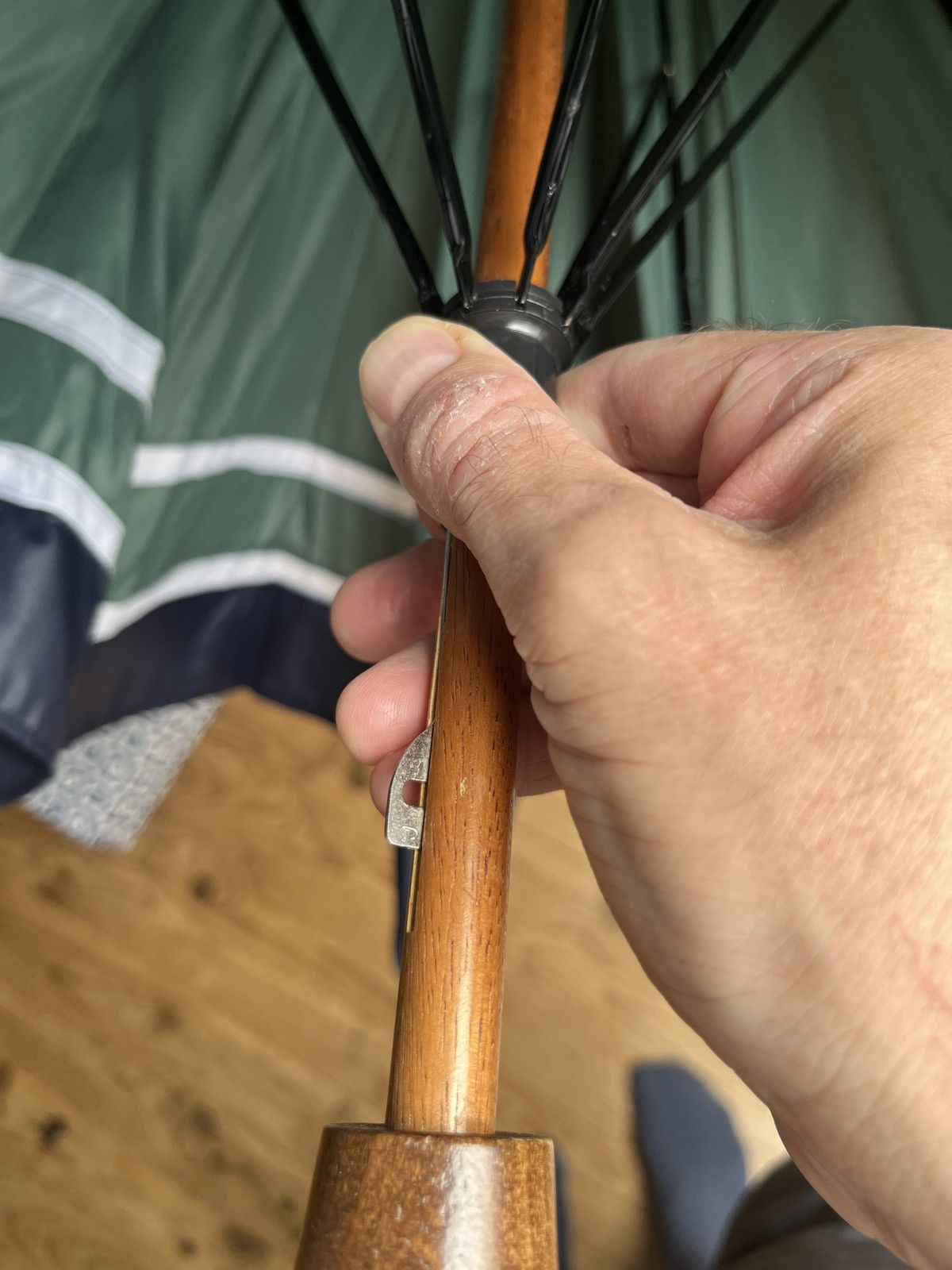 Vintage Roland Garros rare vintage umbrella Size ONE SIZE - 12 Thumbnail