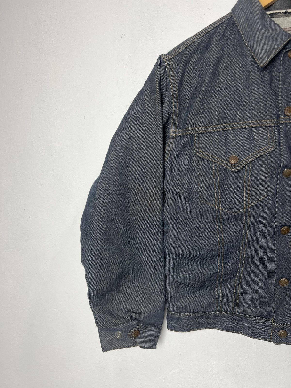 Levi's Vintage Clothing Vintage 70s Levis Orange Tab Nankai Denim Jacket Size US S / EU 44-46 / 1 - 4 Thumbnail