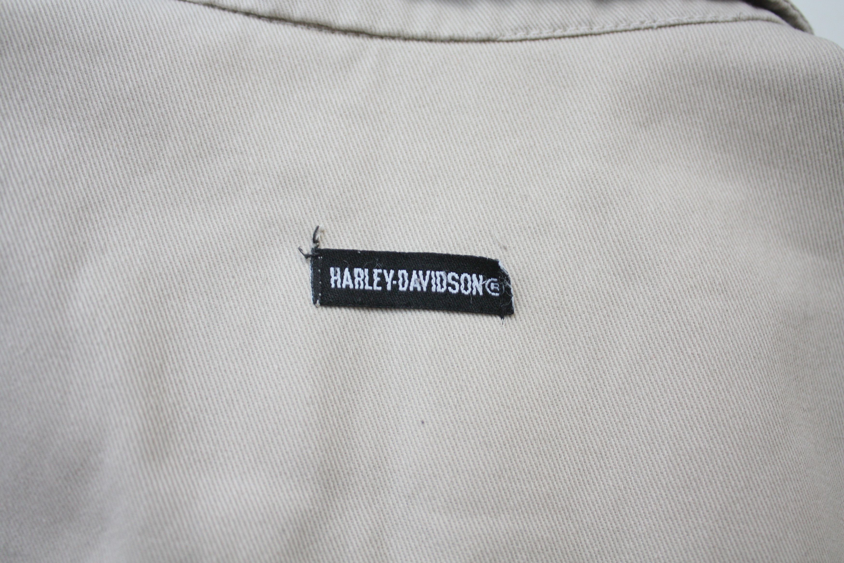 Harley Davidson Harley Davidson Beige Shirt Men's XXL Size US XXL / EU 58 / 5 - 6 Thumbnail